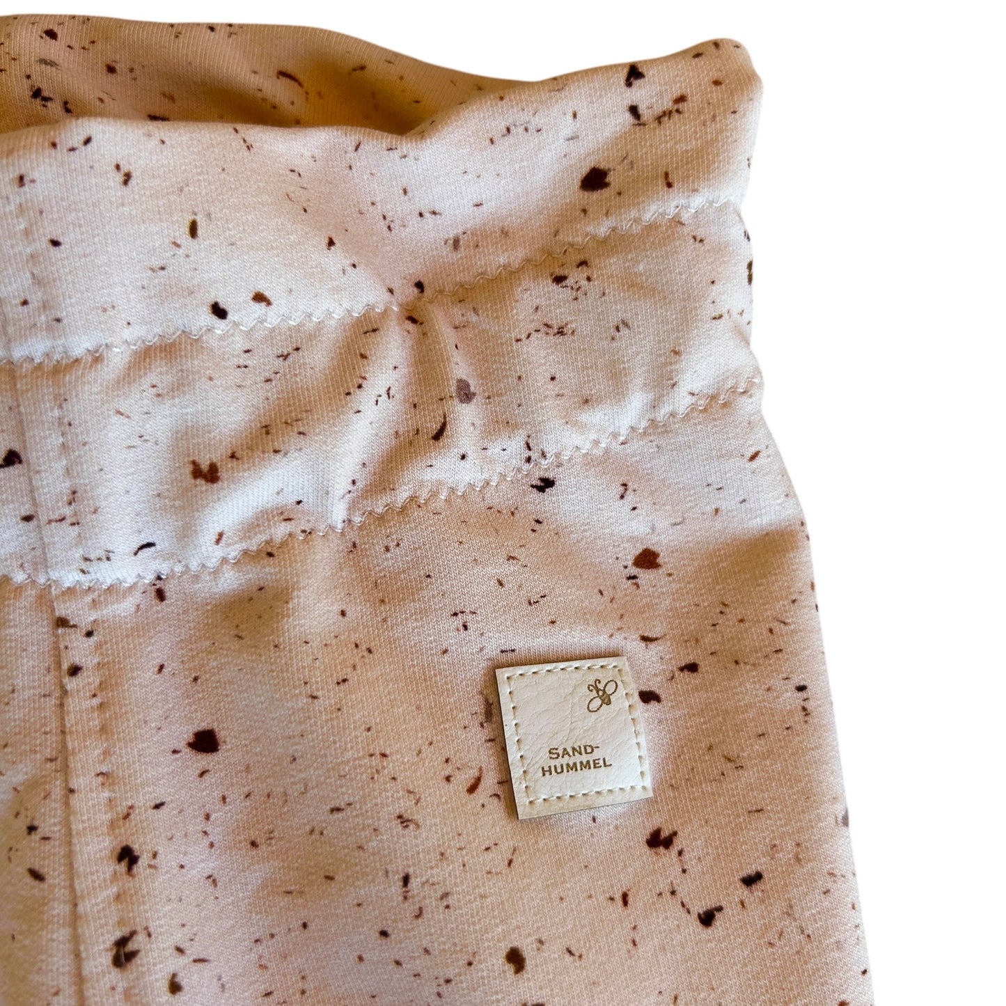 Leggins French Terry Dekor Konfetti Nude Gummibund