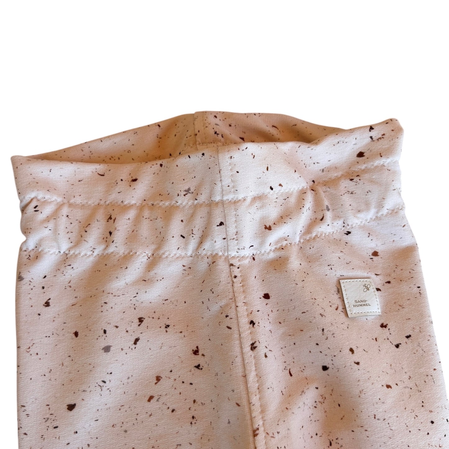 Leggins French Terry Dekor Konfetti Nude Gummibund