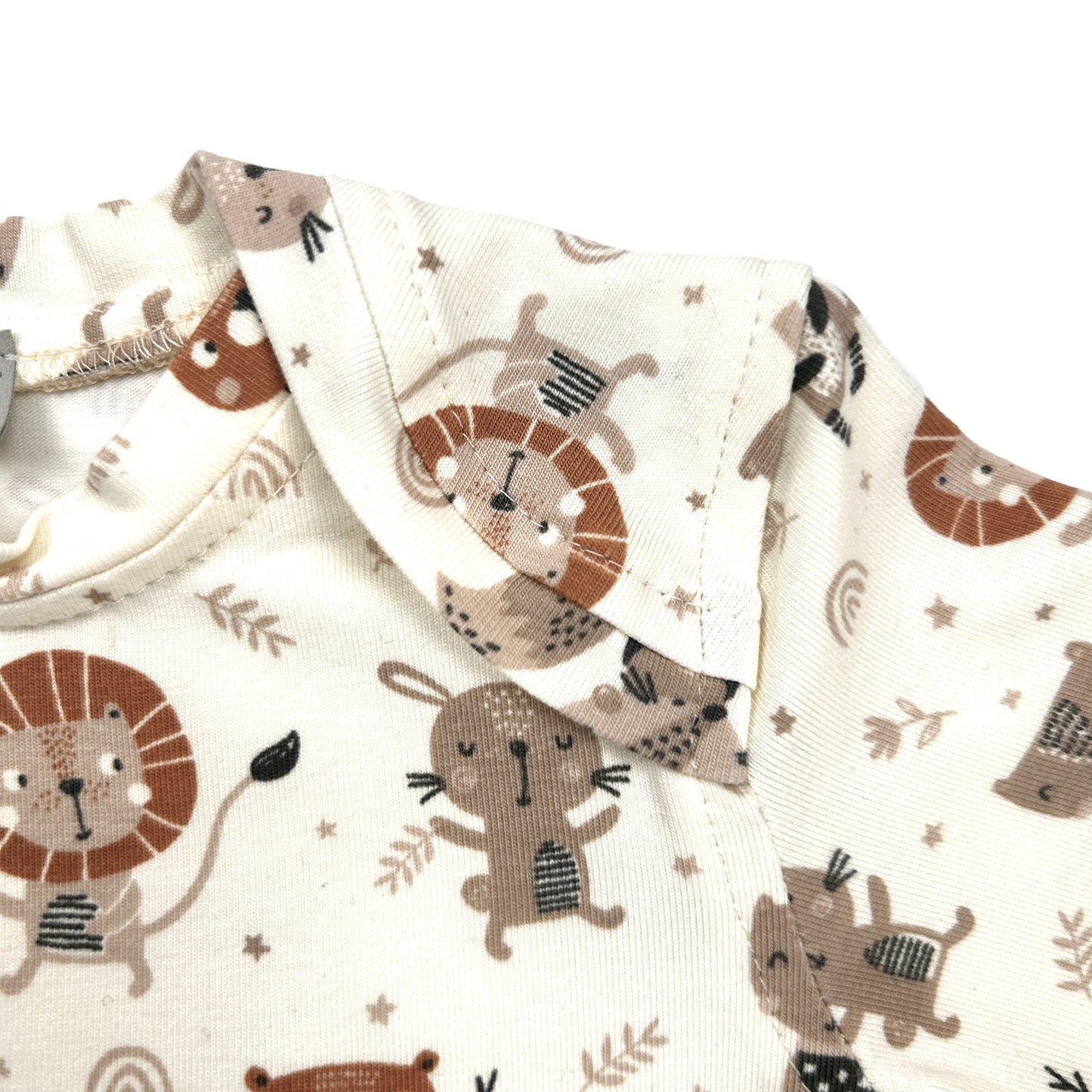 Basic Shirt amerikanisch Jersey Dekor Animals