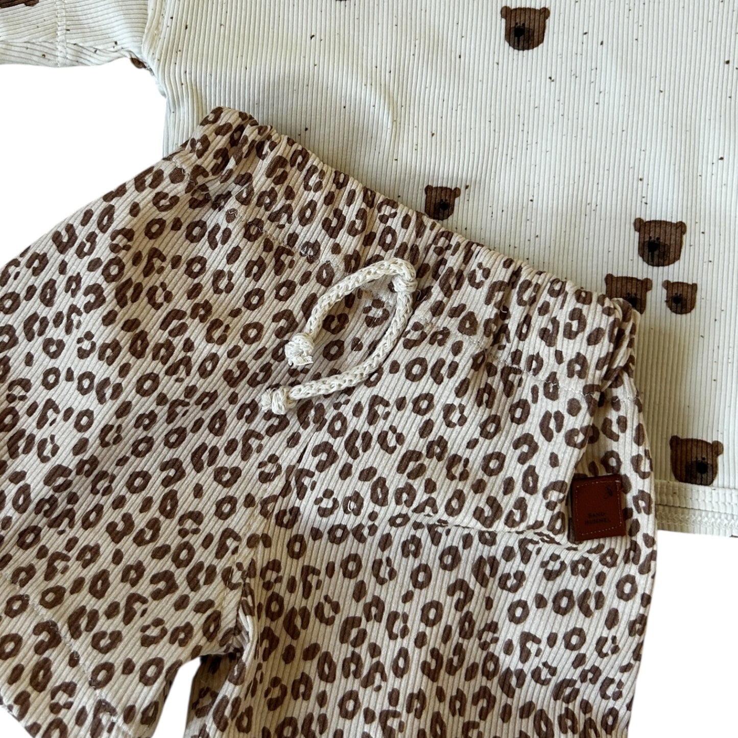 Hose kurz Rib-Jersey Leo