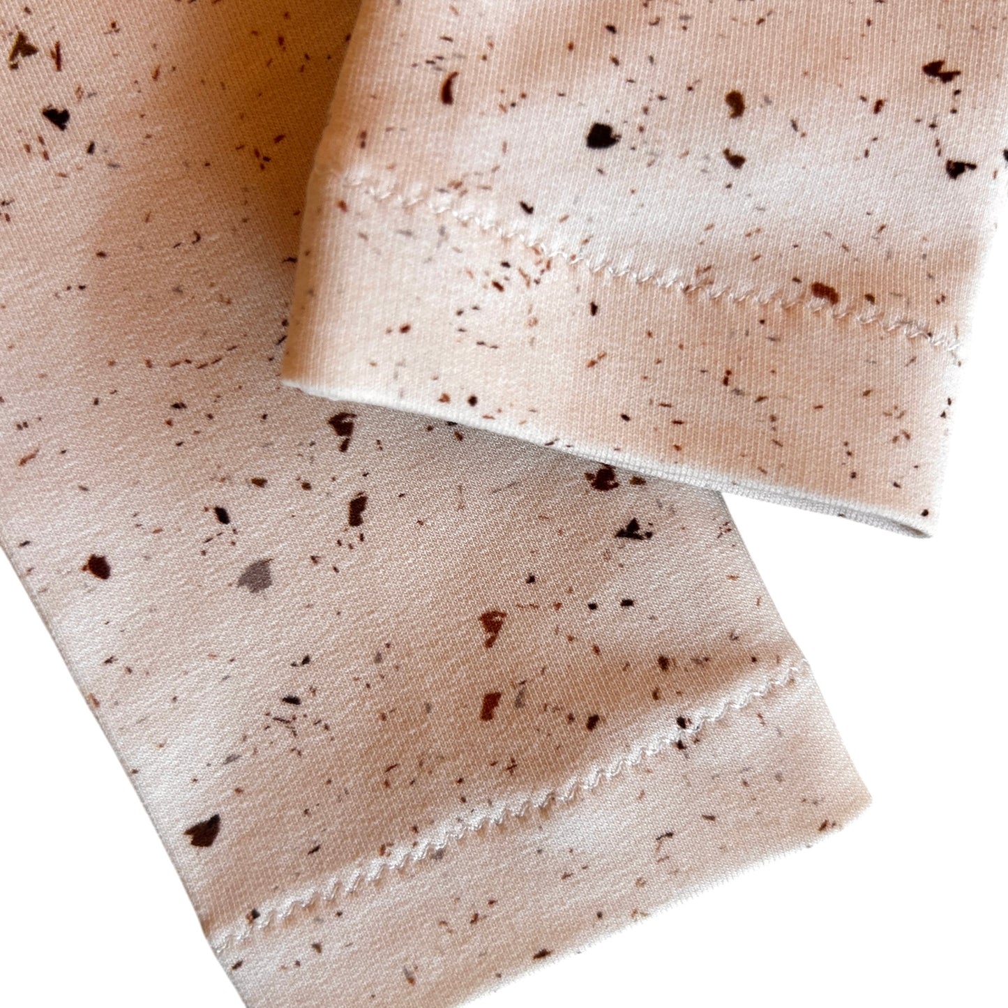 Leggins French Terry Dekor Konfetti Nude Gummibund