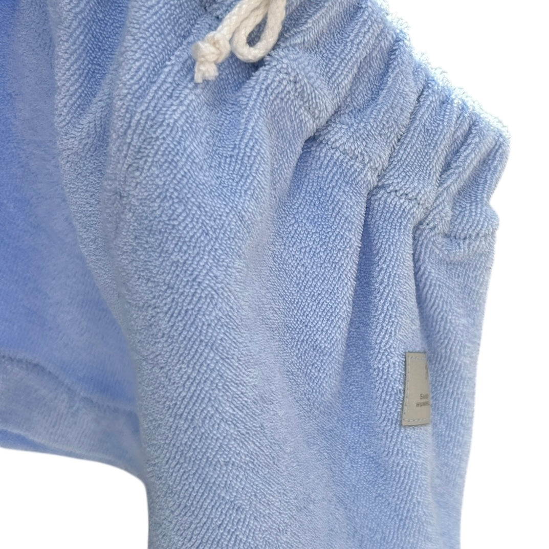 Hose kurz Frottee hellblau