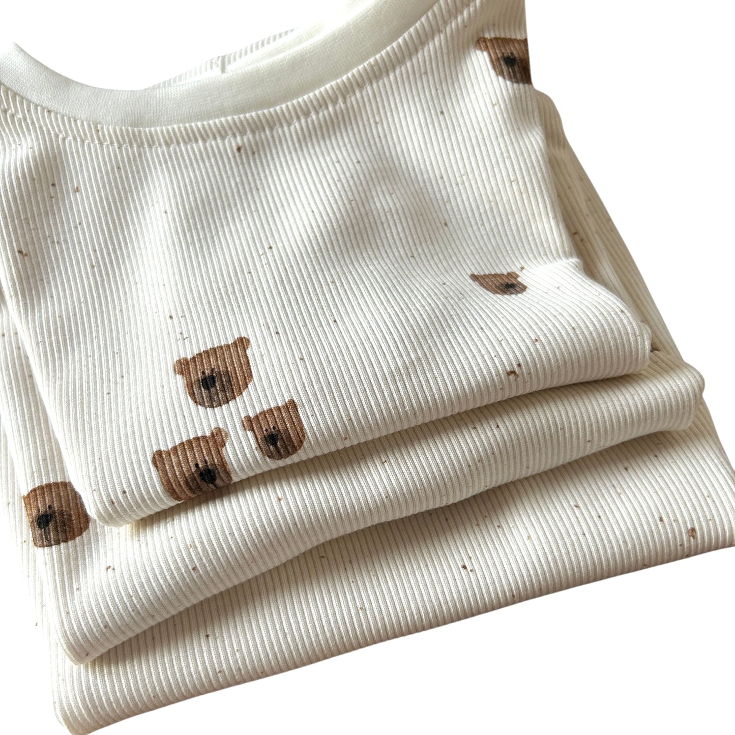 Shirt Rib Jersey Dekor Bärentrio