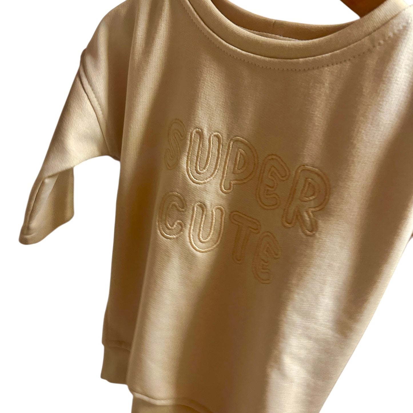 Sweat-Shirt French Terry „Super Cute“