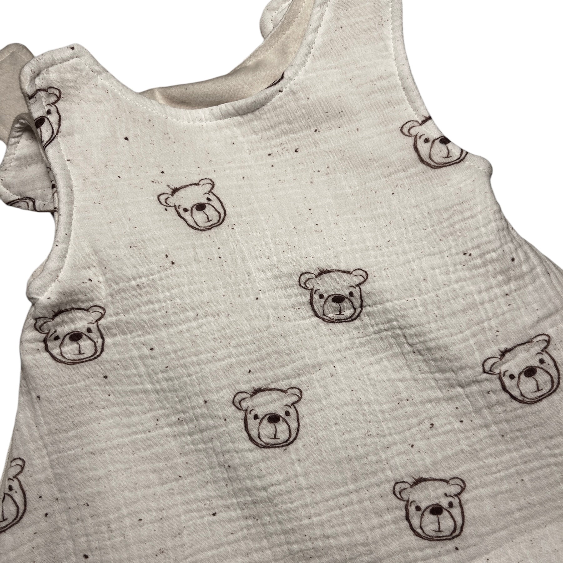 schlafsack thermo Schlafsack Winter Musselin/Molton gefüttert Dekor Bär – Sandhummel