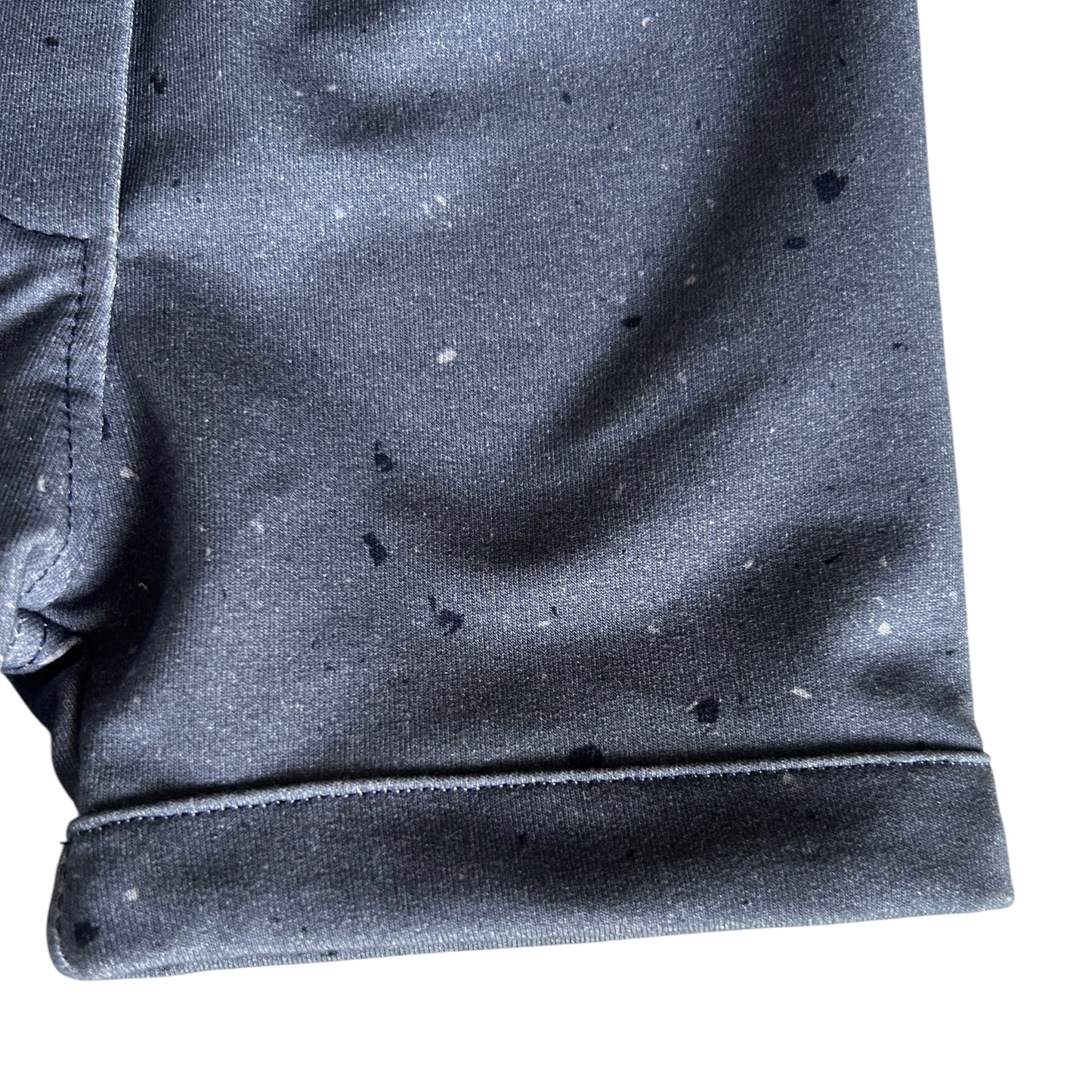 Shorts French Terry Dekor Blue Konfetti