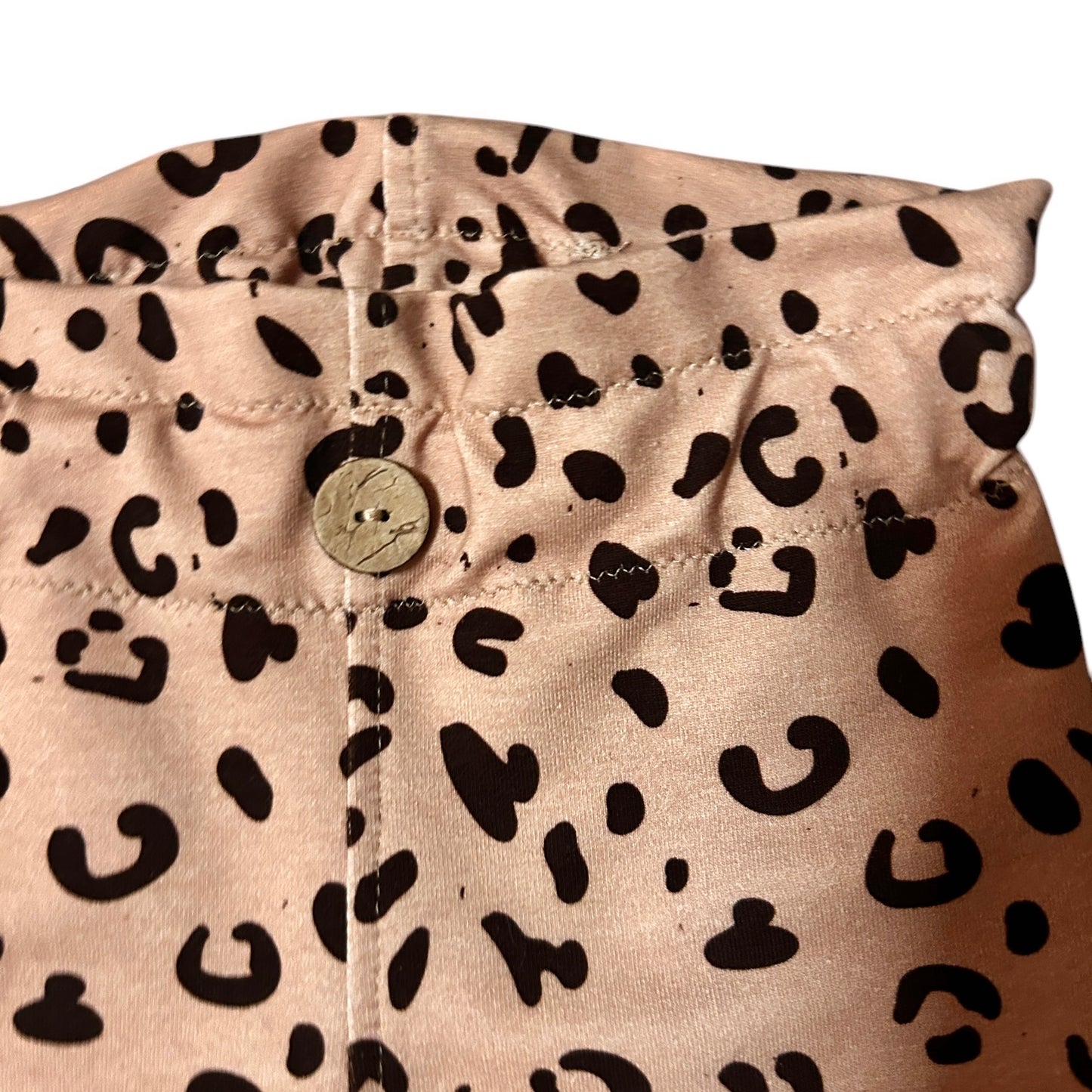 Leggins French Terry Dekor Leo Gummibuendchen