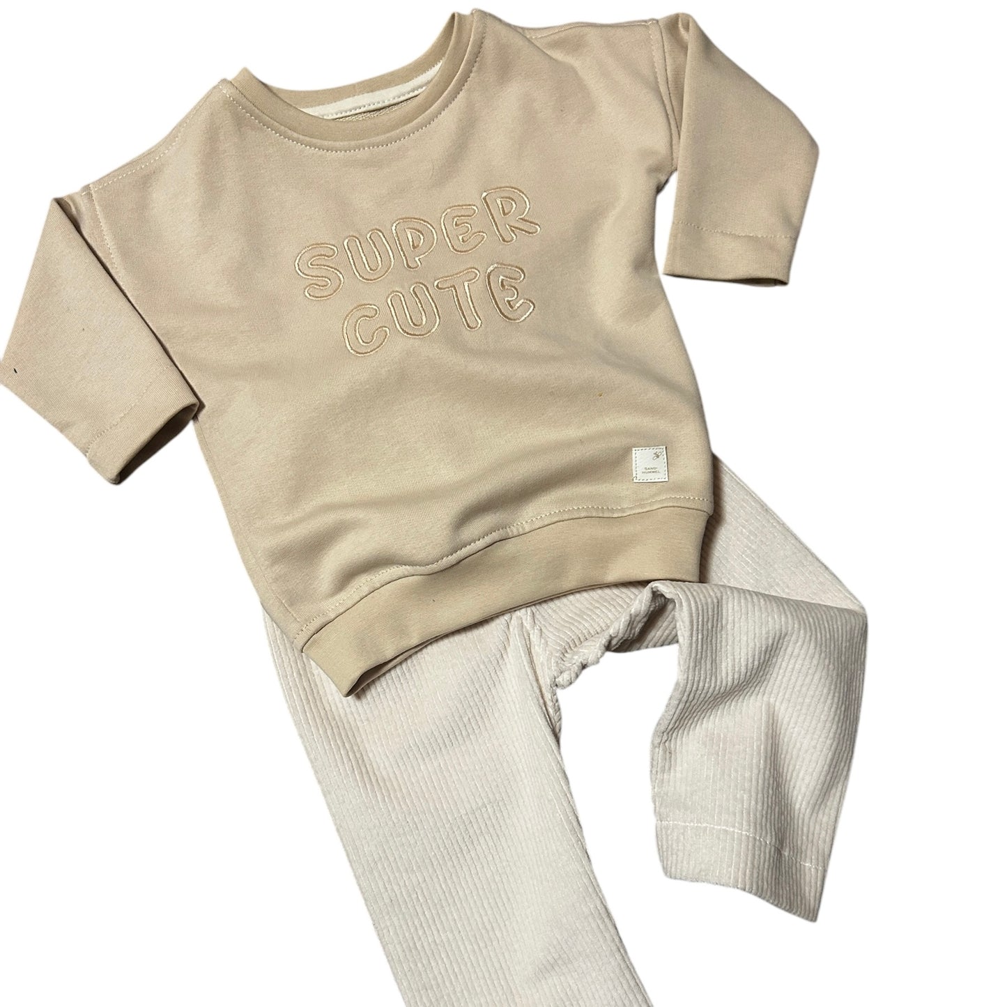 Sweat-Shirt French Terry „Super Cute“