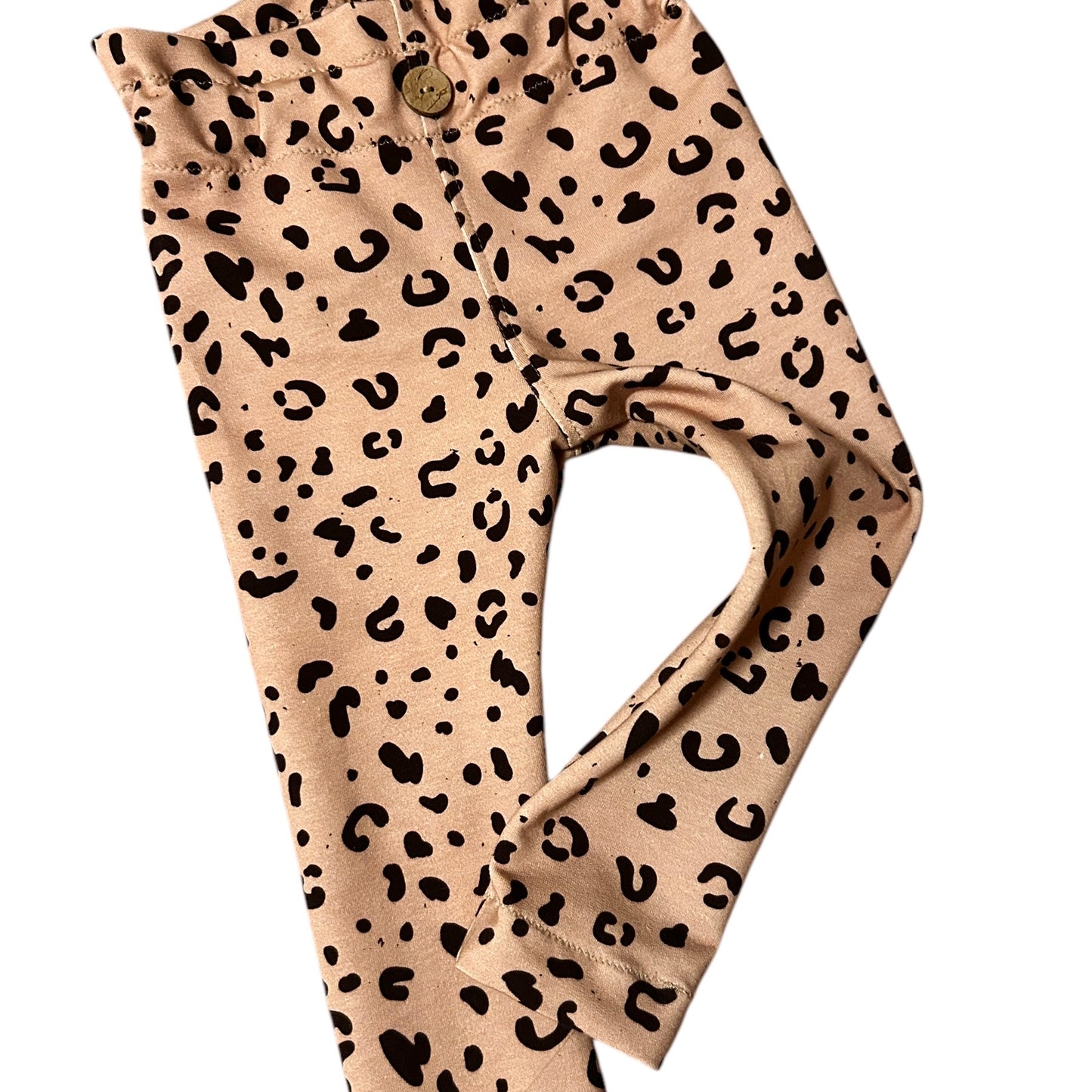 Leggins French Terry Dekor Leo Gummibuendchen