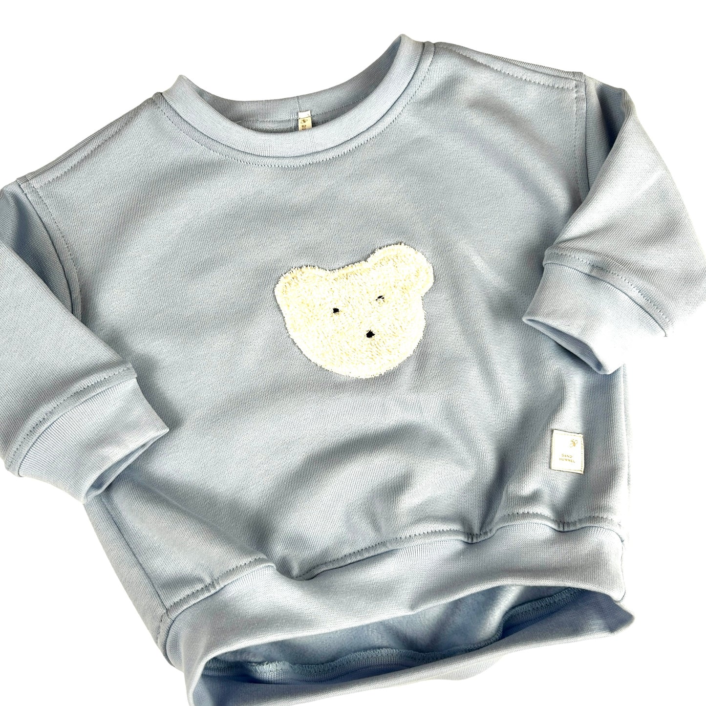 Sweat Shirt Applikation Bär oversized