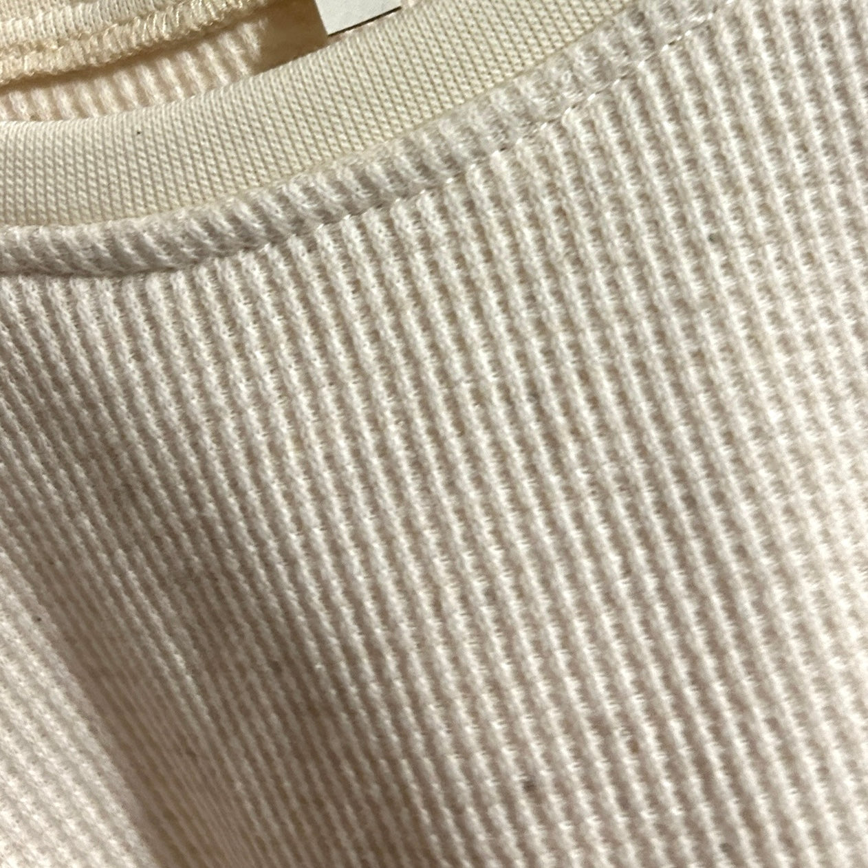 Pullover Baumwolle-Leinen hellbeige
