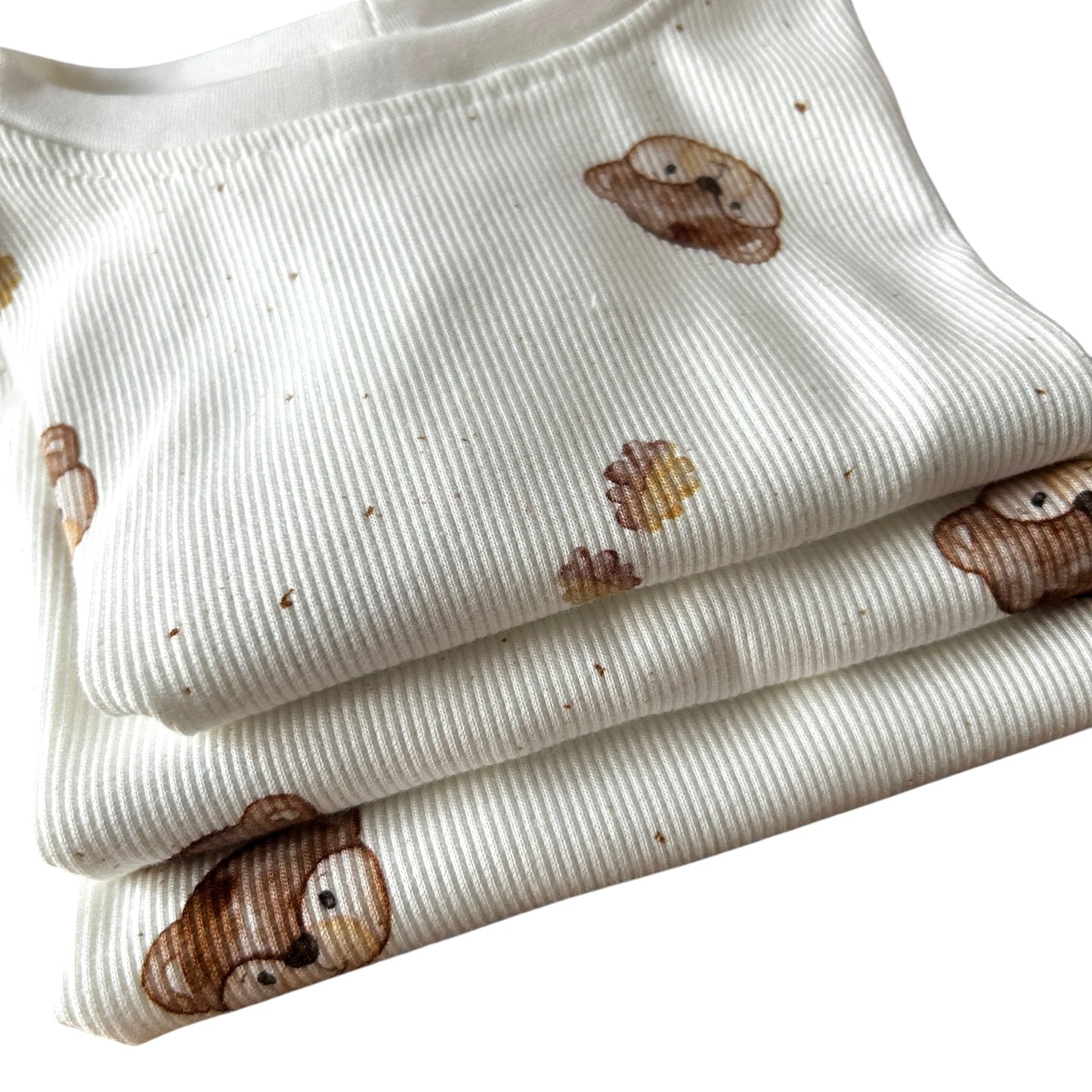 Shirt Rib Jersey Dekor Bär