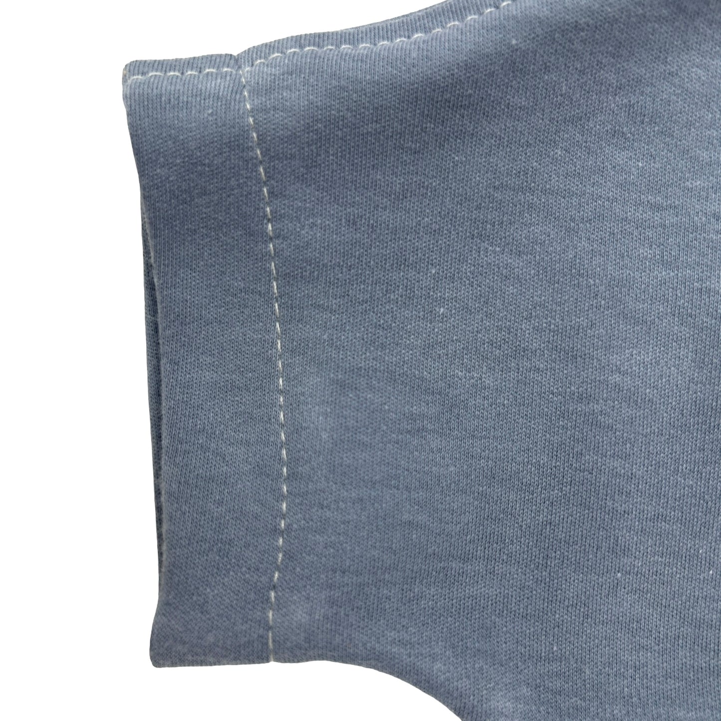 Shirt Jersey blau-grau Applikation Herz
