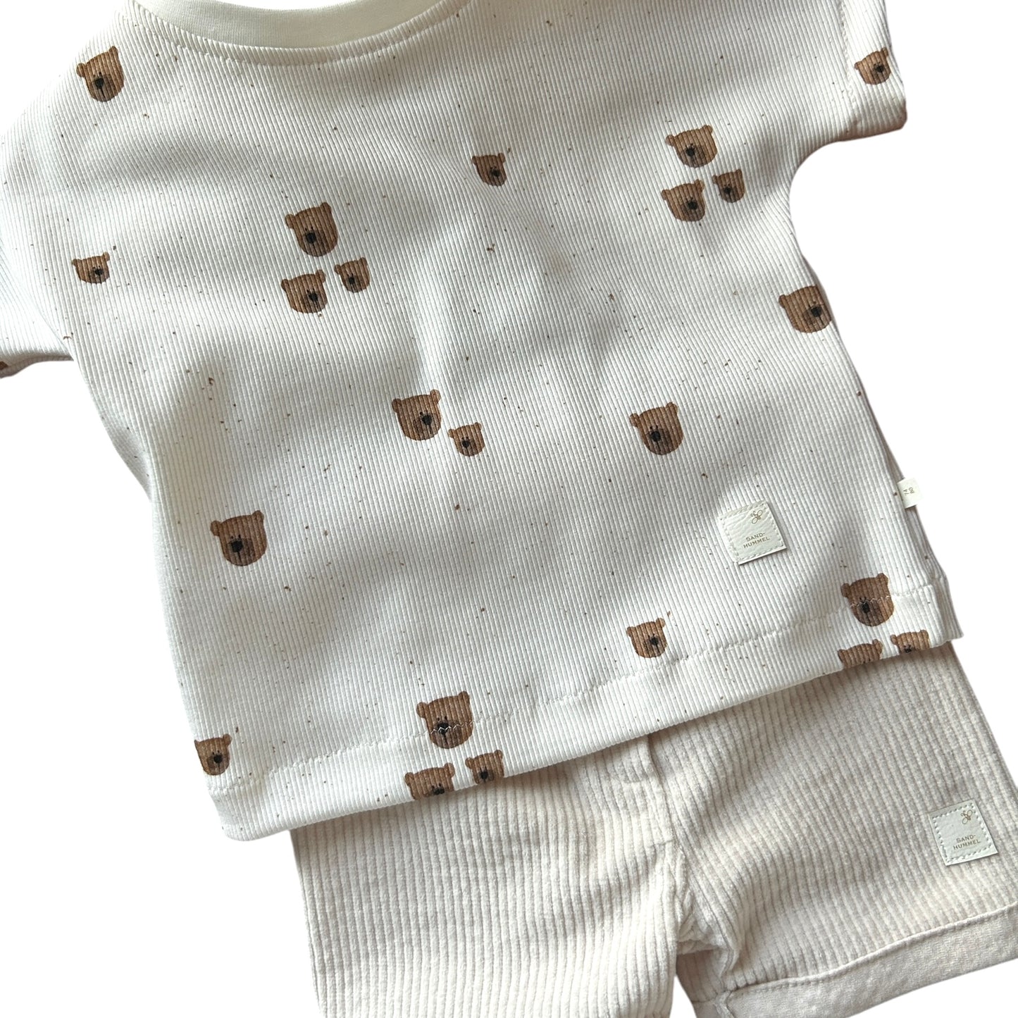 Shirt Rib Jersey Dekor Bärentrio