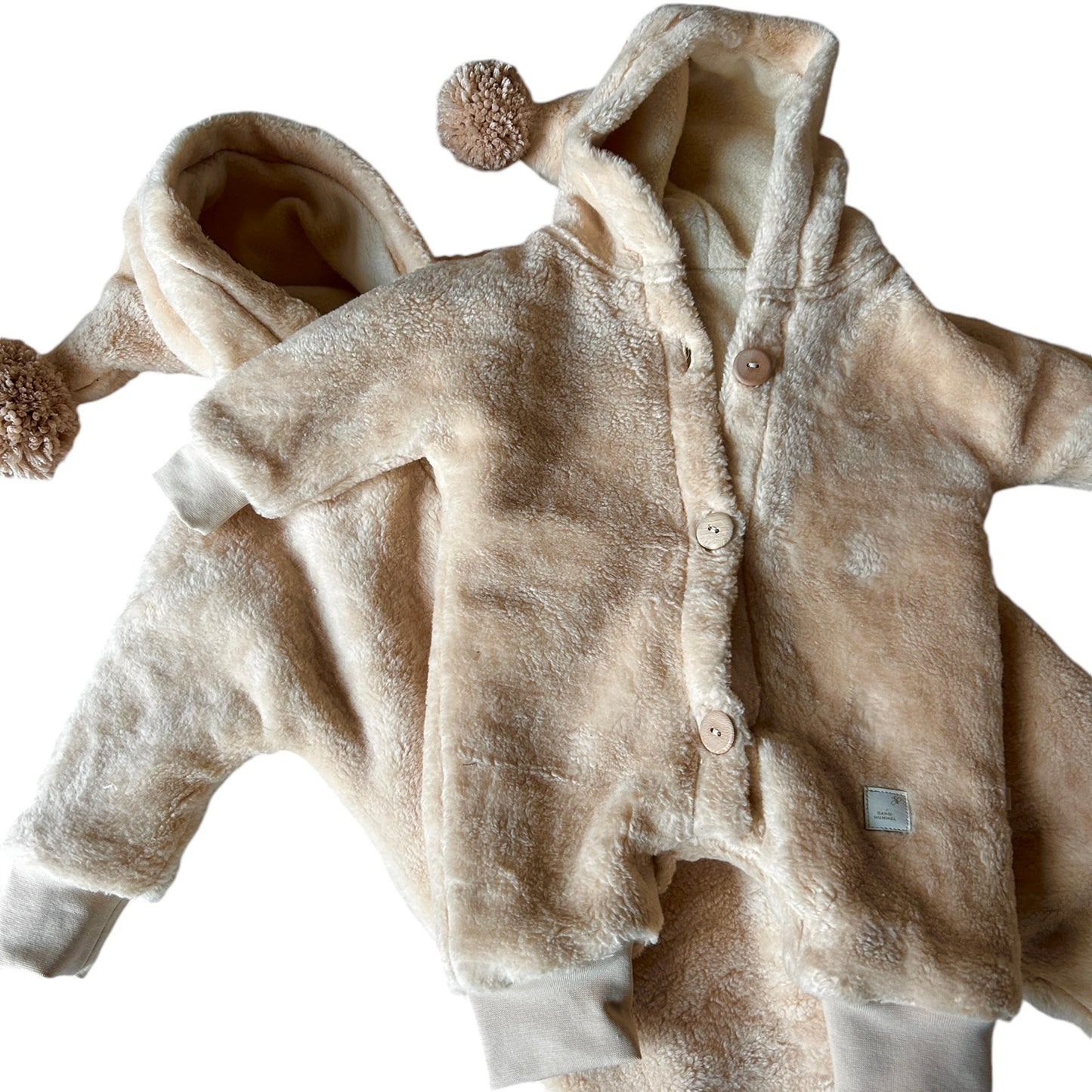 Overall outdoor Teddy-Plüsch gefüttert