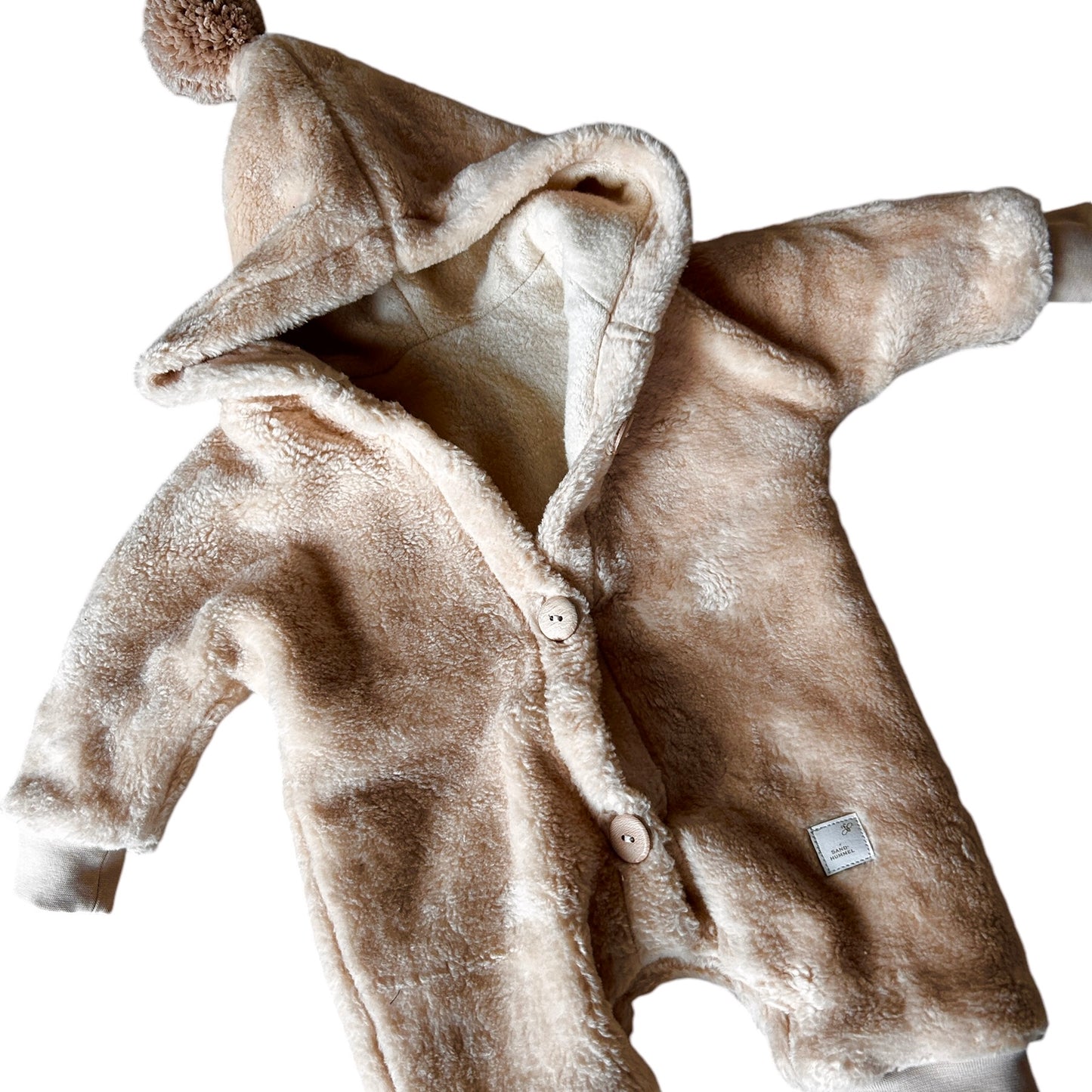 Overall outdoor Teddy-Plüsch gefüttert