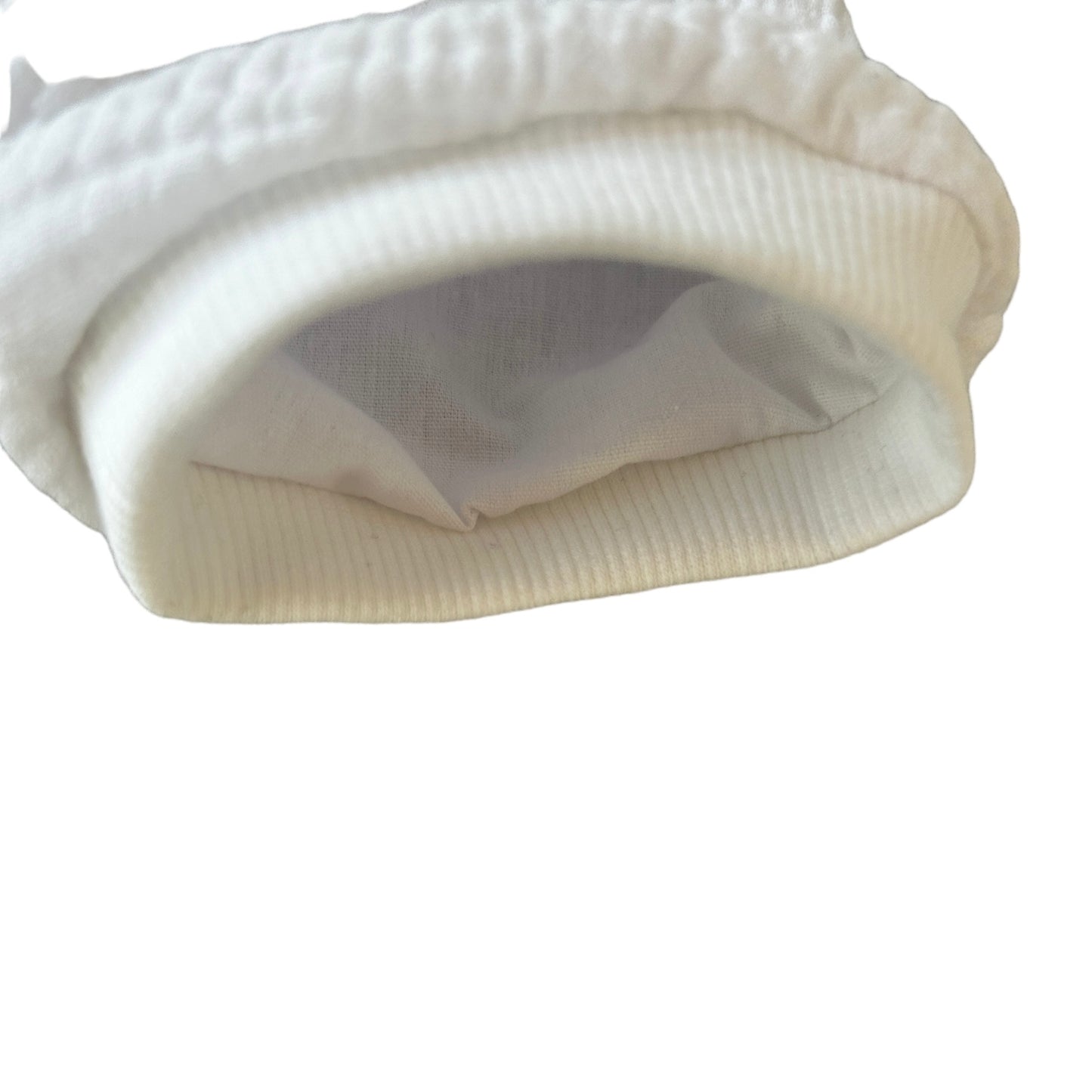 Strampler Sommer Musselin / Popelin gefüttert Applikation Bär oder Herz