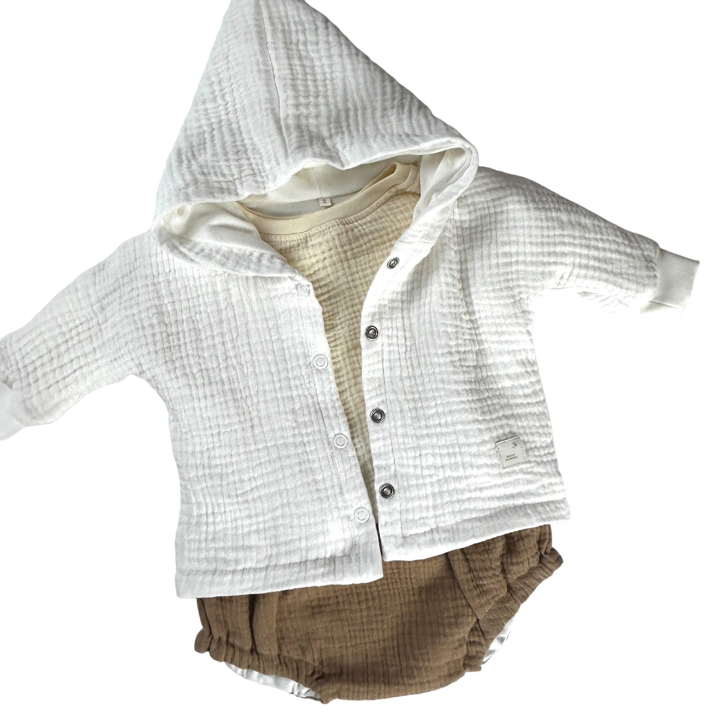 Musselinjacke gefüttert