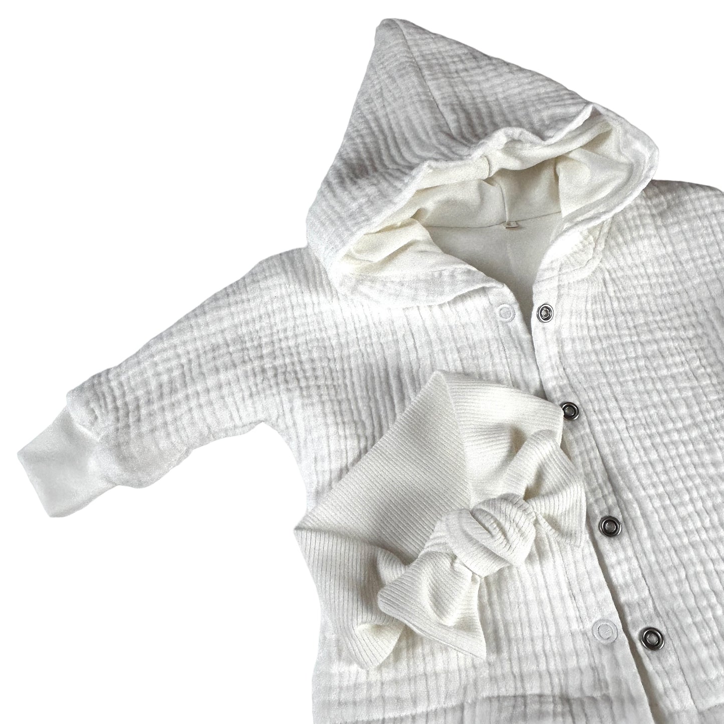 Musselinjacke gefüttert