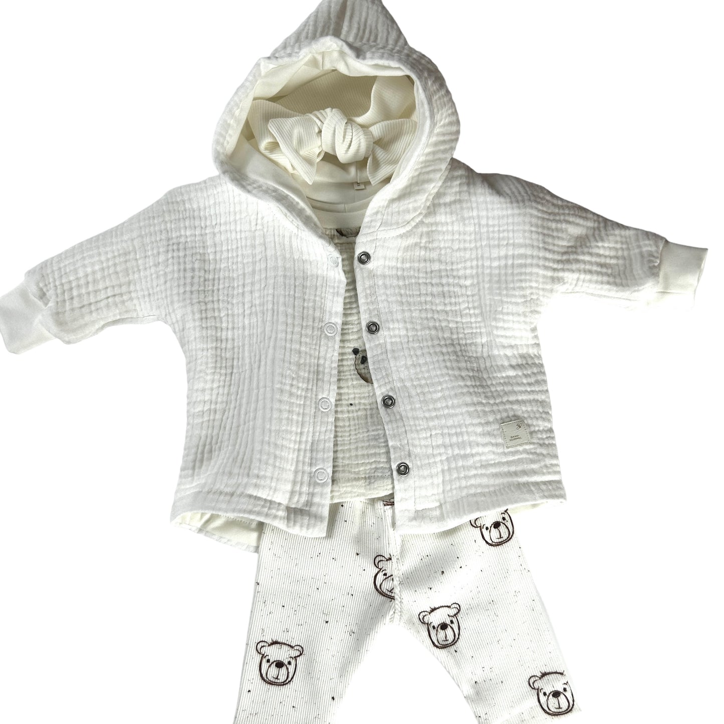 Musselinjacke gefüttert
