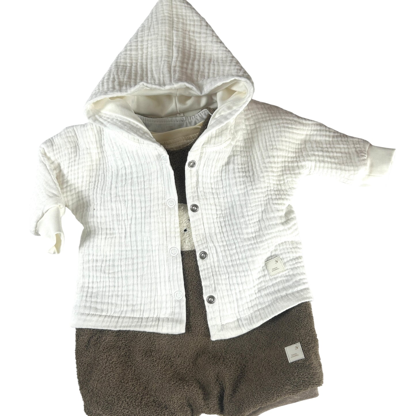 Musselinjacke gefüttert