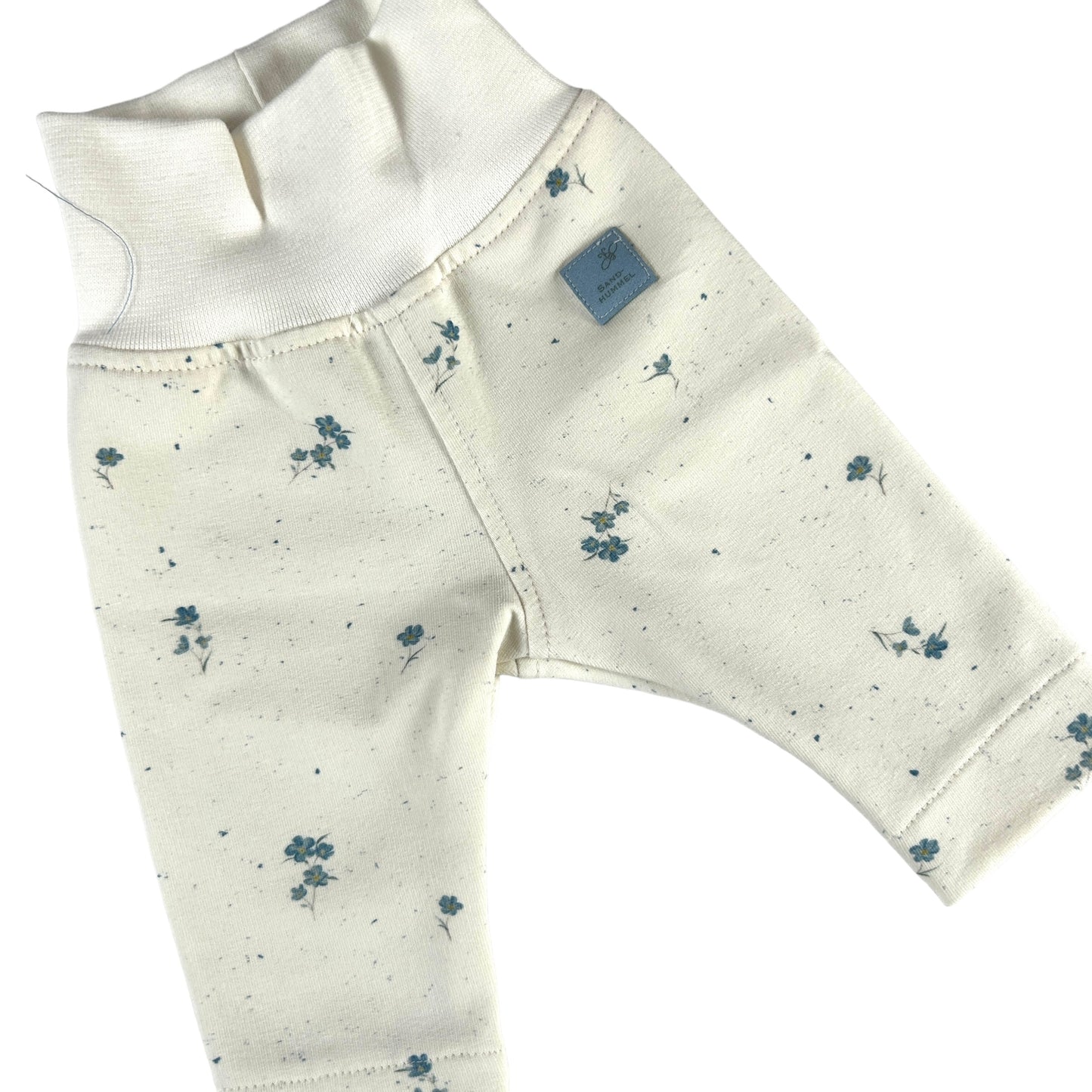 Leggins French Terry Dekor Veilchen