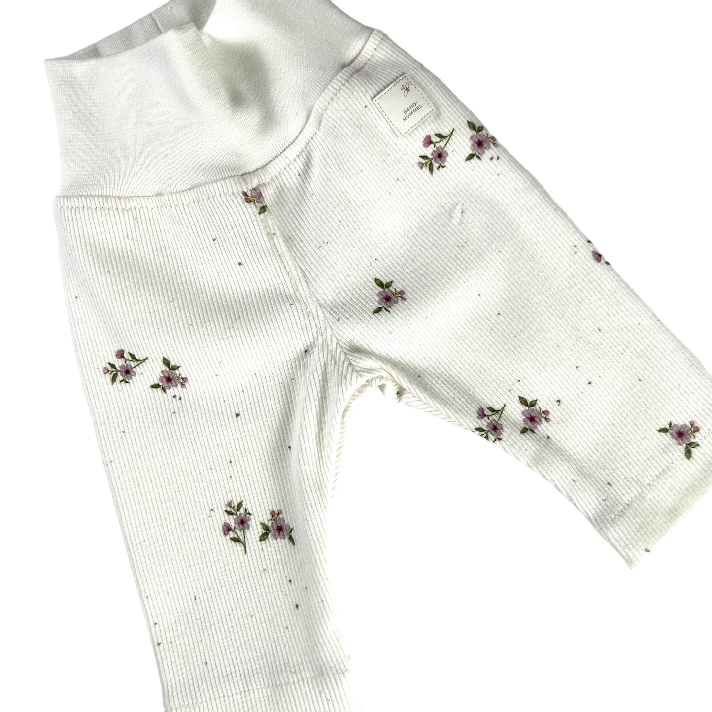 Leggins Rib Jersey Dekor Kirschblüte