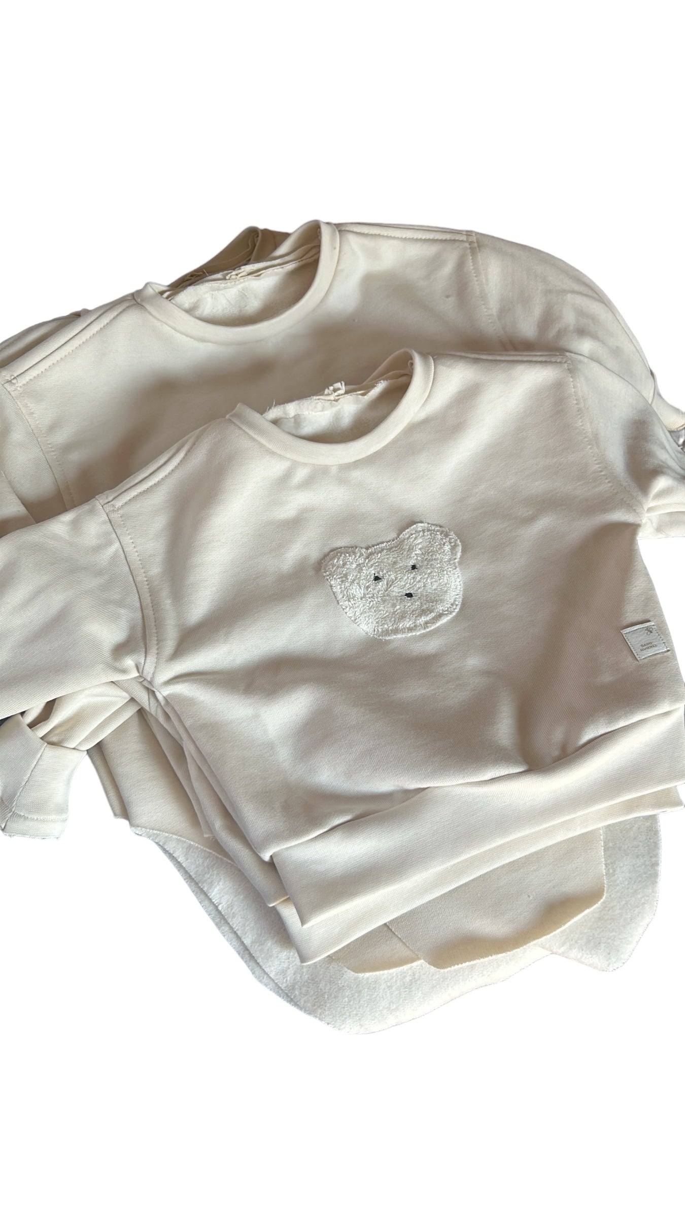 Sweat Shirt Applikation Bär