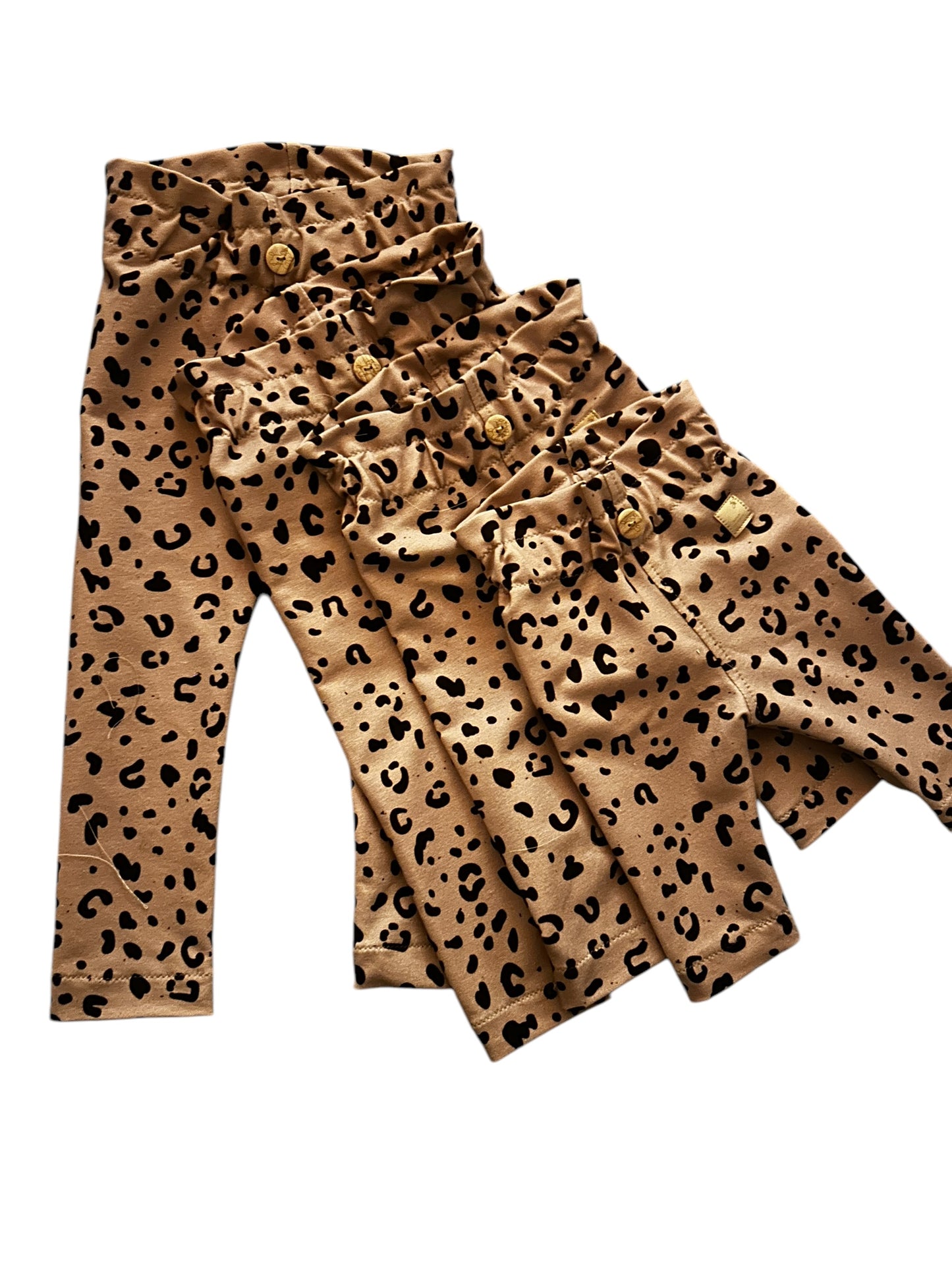 Leggins French Terry Dekor Leo Gummibuendchen