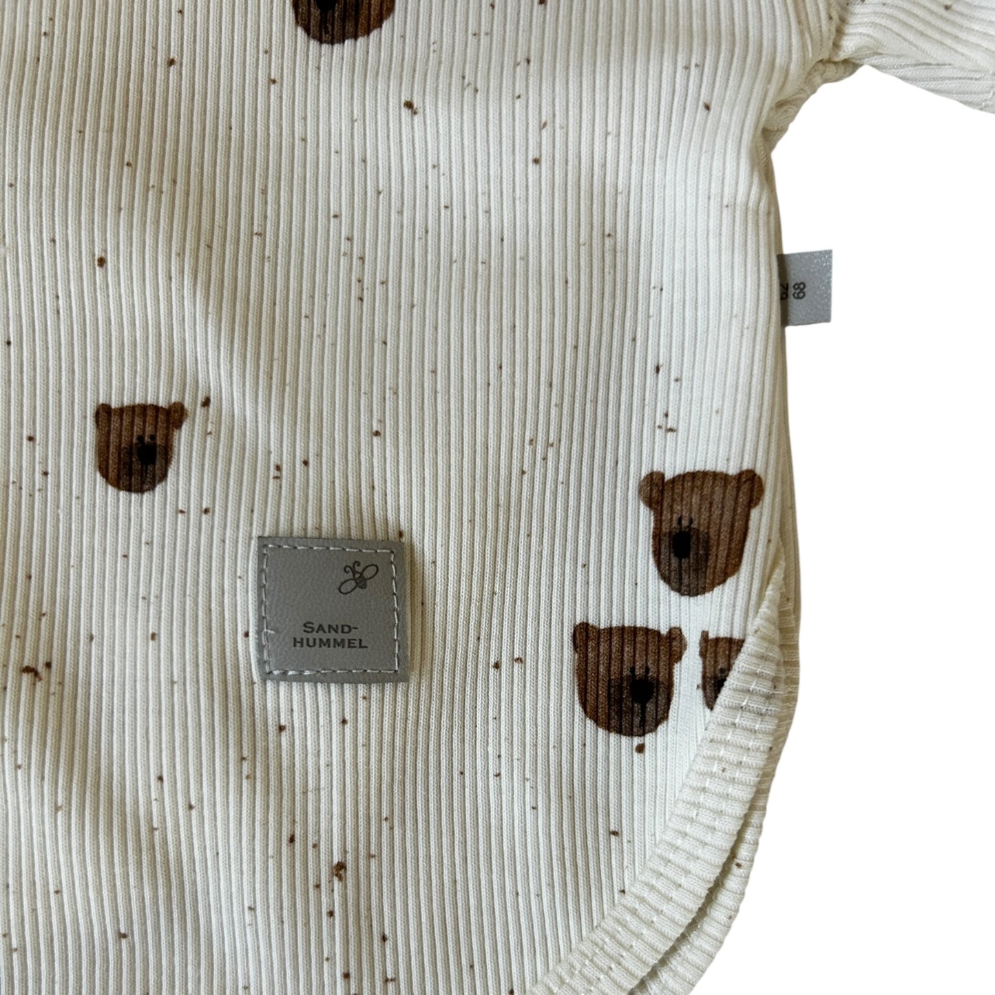 Shirt Rib Jersey Dekor Bärentrio oversized