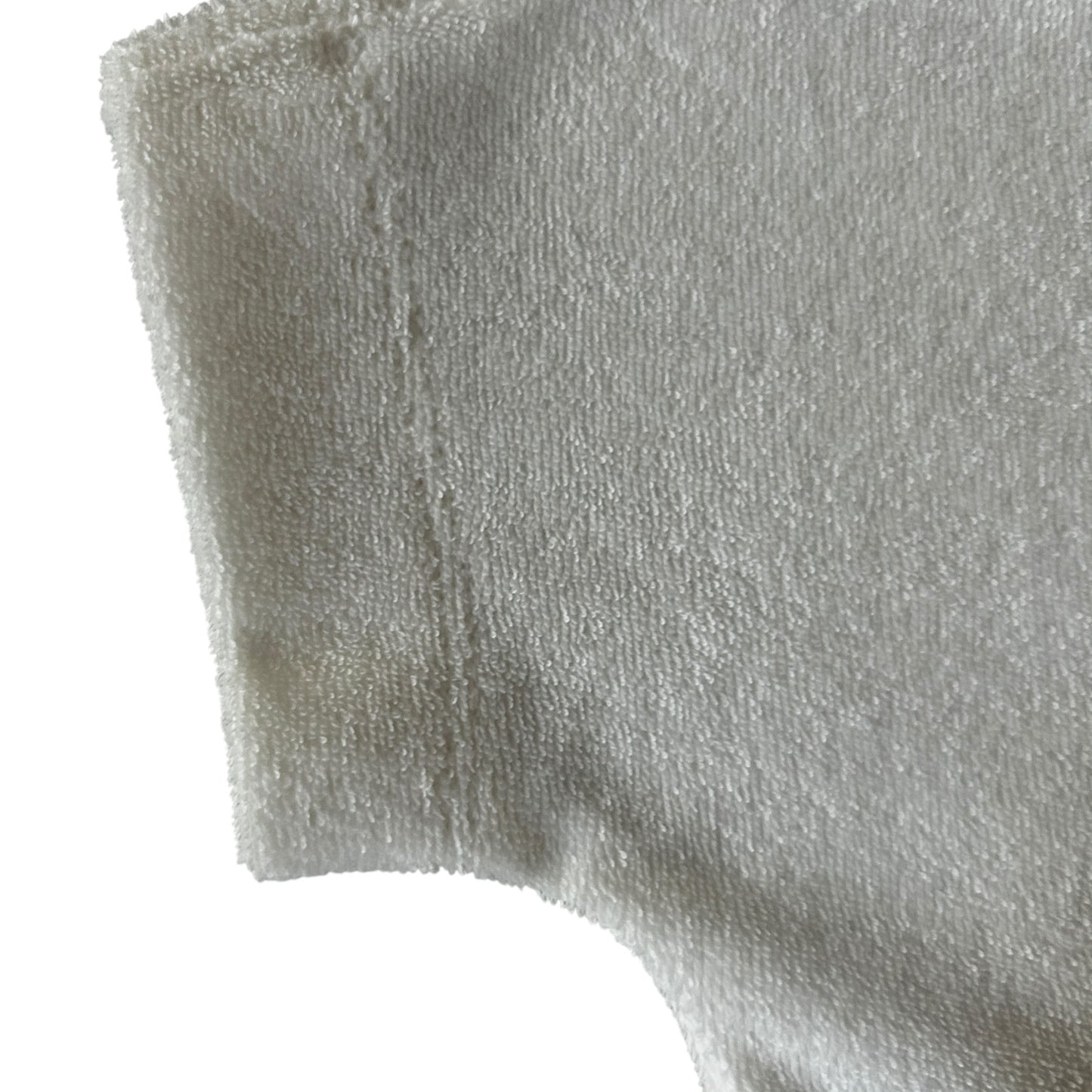 Shirt Strickfrottee wollweiss Applikation Bär