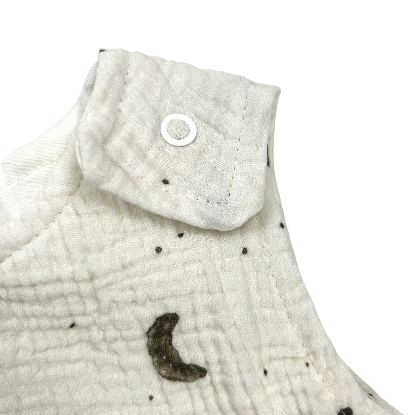 Schlafsack Sommer Musselin/Popelin gefüttert Dekor Mond