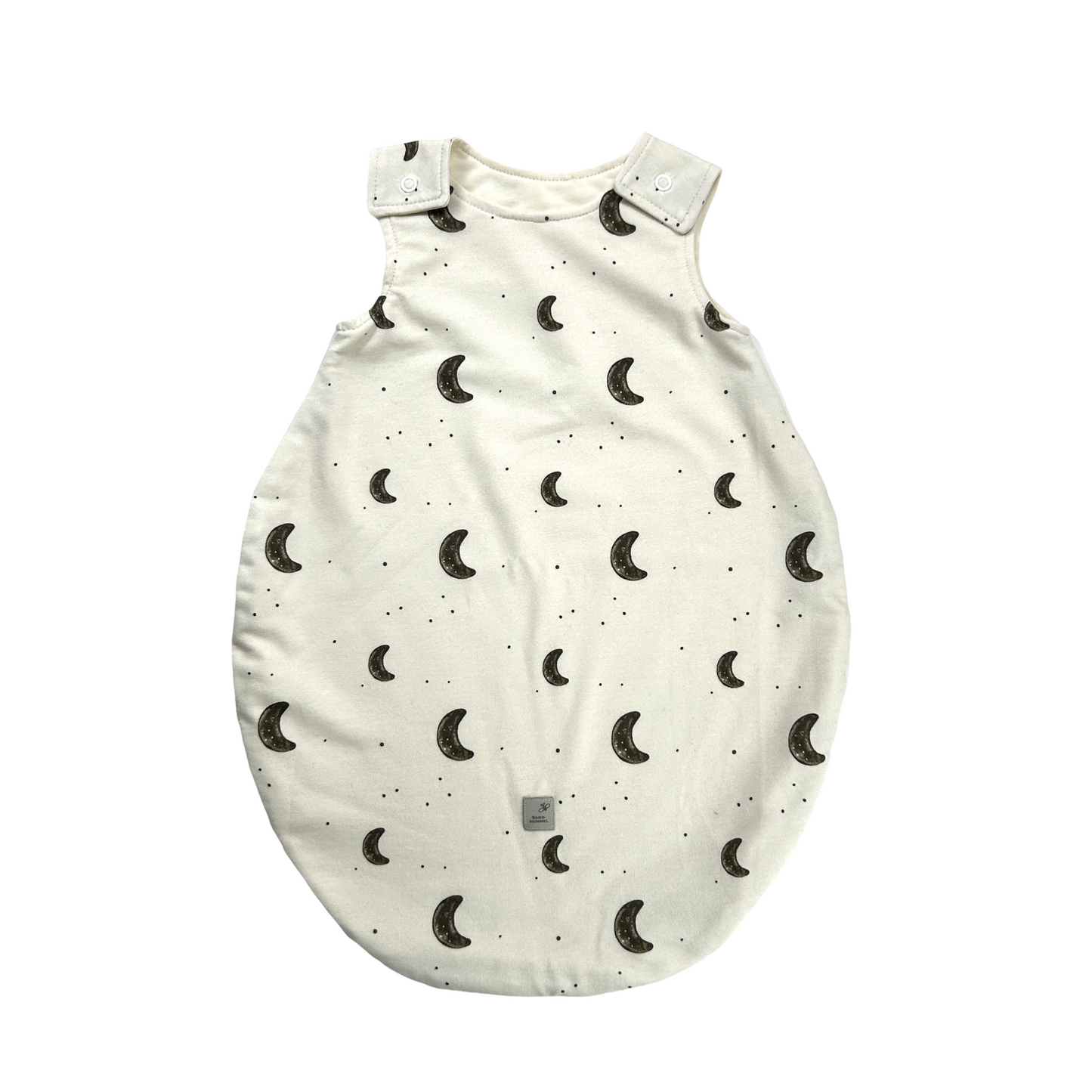 Schlafsack Frühjahr/Herbst French Terry/Jersey gefüttert Dekor Mond