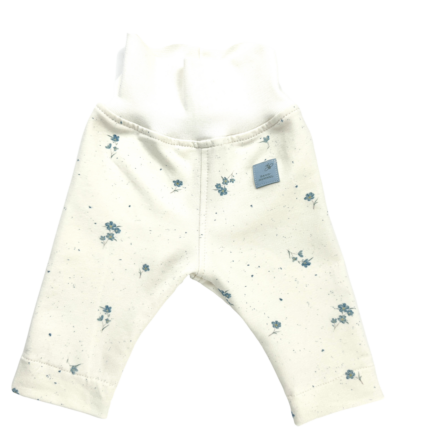 Leggins French Terry Dekor Veilchen