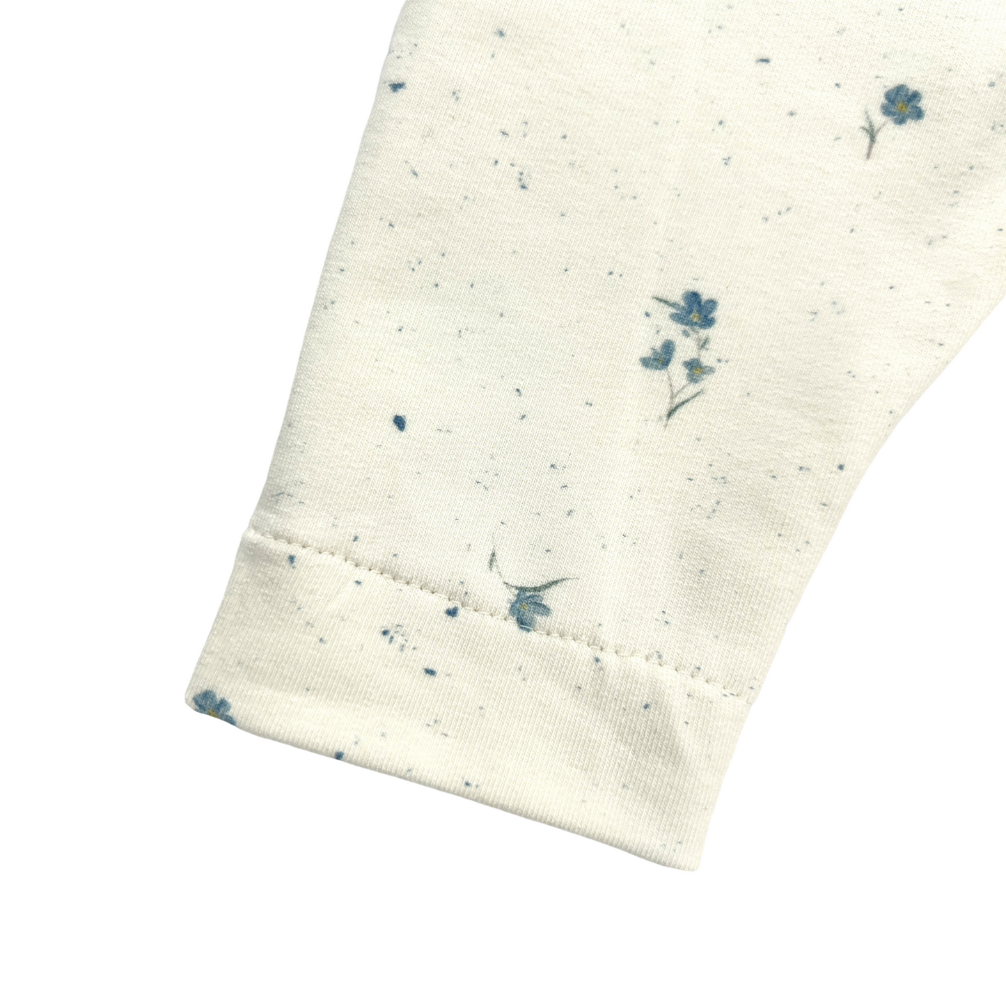 Leggins French Terry Dekor Veilchen
