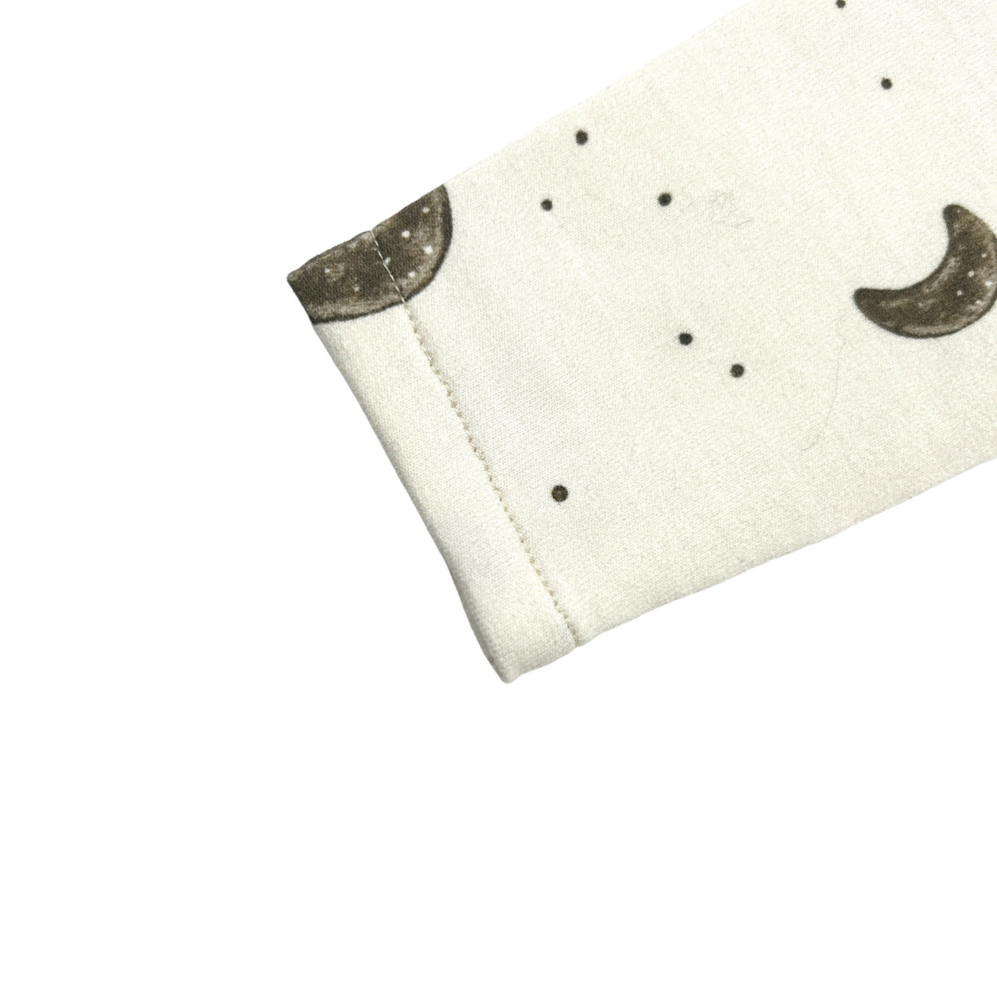 Basic-Shirt amerikanisch French Terry Dekor Mond