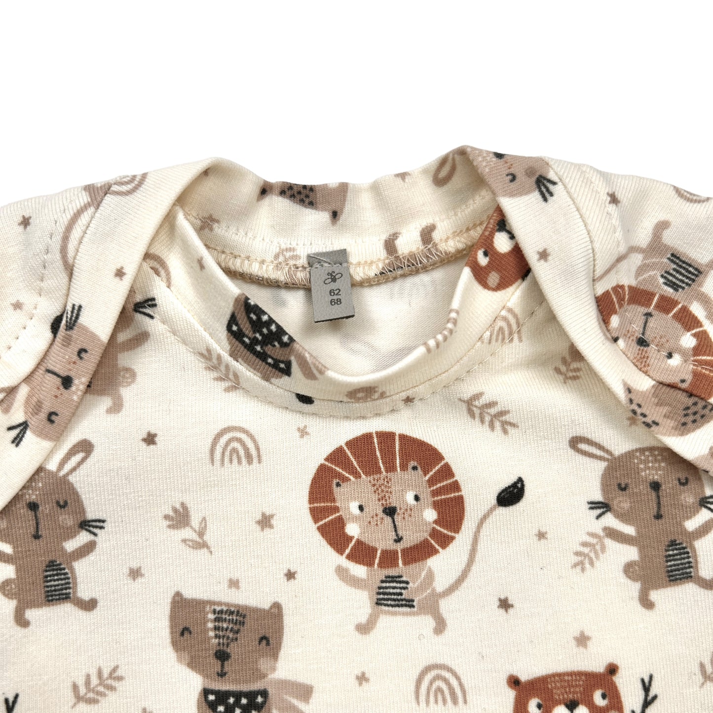 Basic Shirt amerikanisch Jersey Dekor Animals