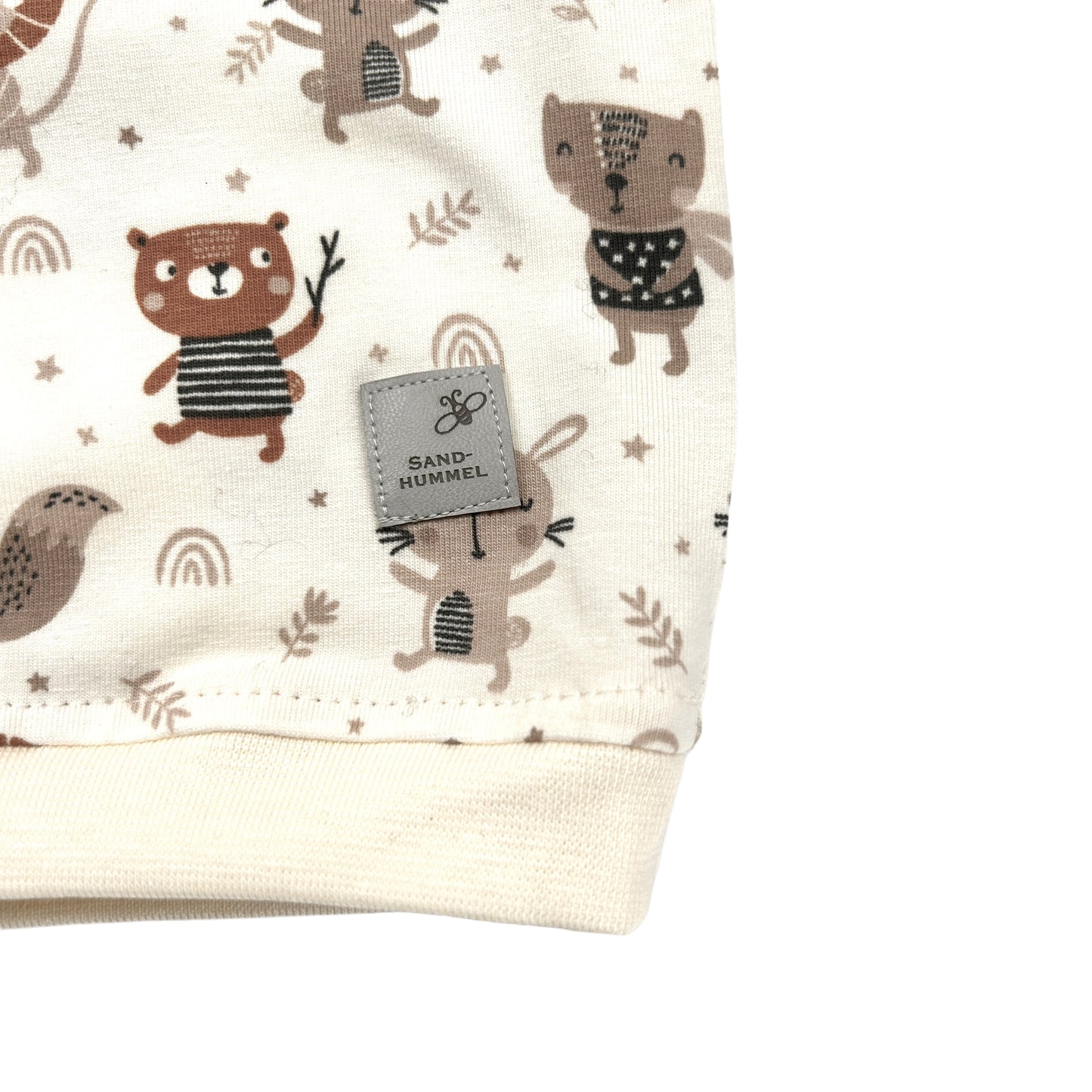Basic Shirt amerikanisch Jersey Dekor Animals