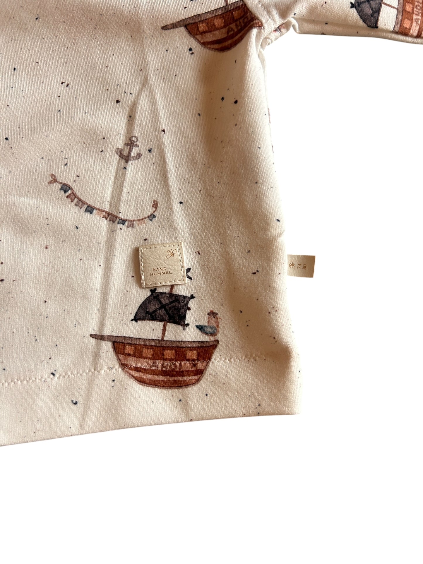 Shirt French Terry Dekor Piraten