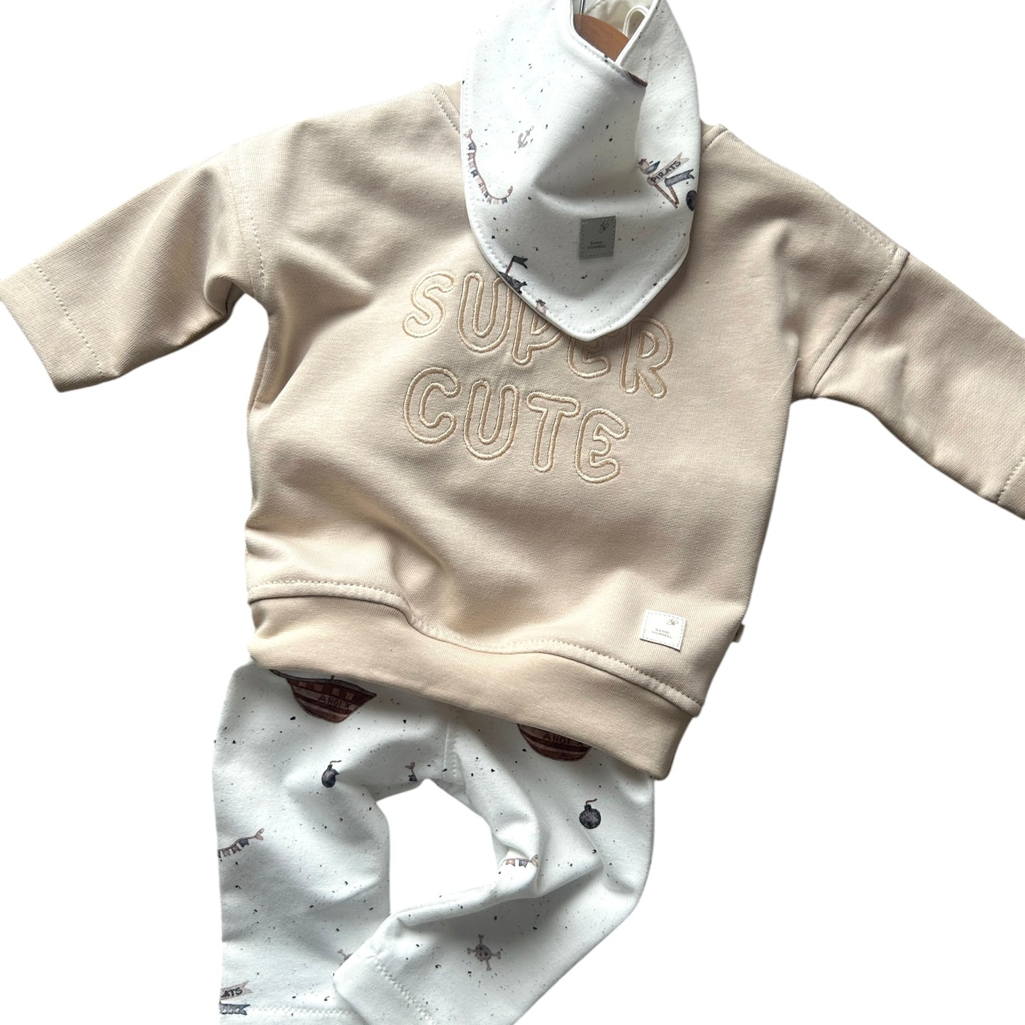 Sweat-Shirt French Terry „Super Cute“