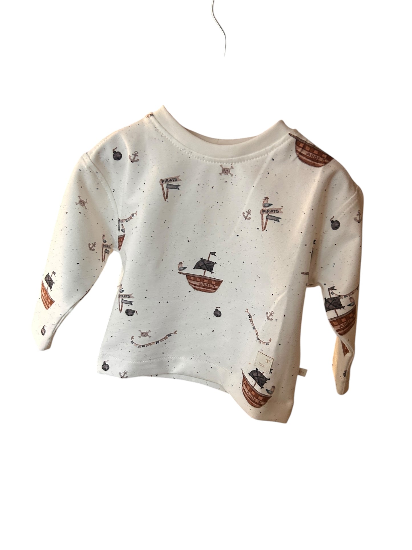 Shirt French Terry Dekor Piraten