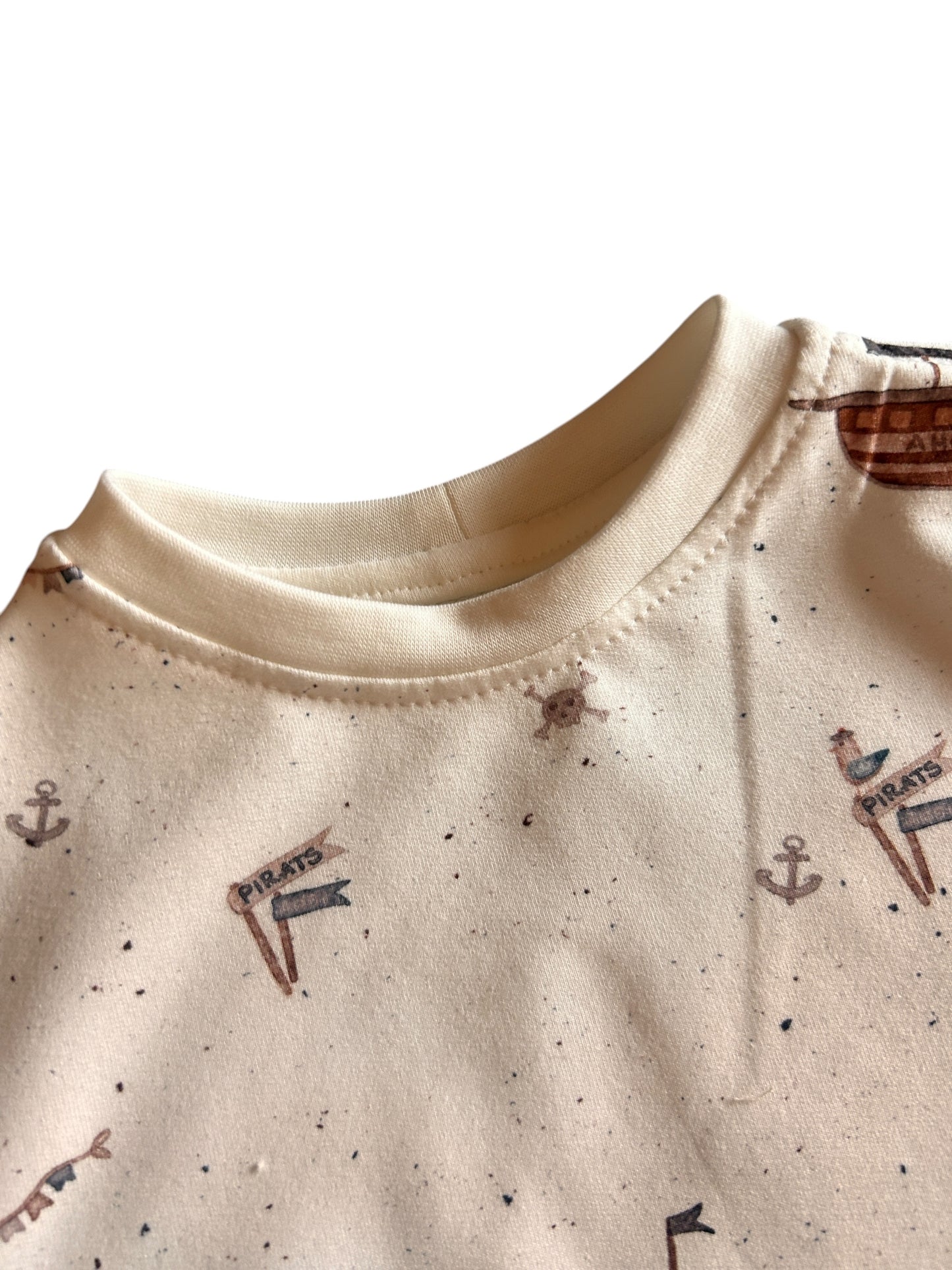 Shirt French Terry Dekor Piraten