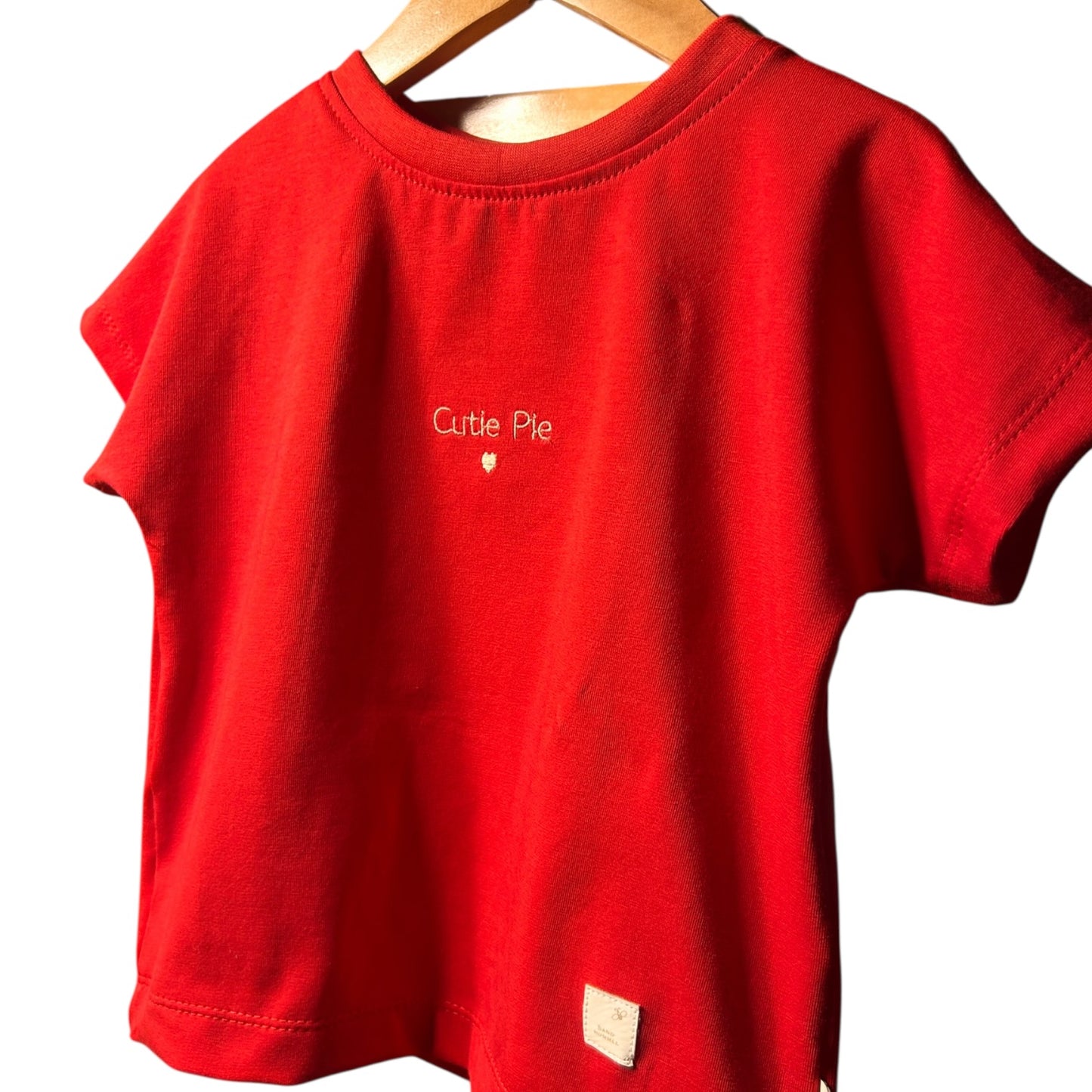 Shirt Cutie Pie rot