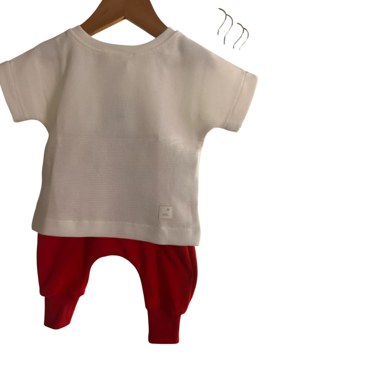 Sweat-Hose lang rot