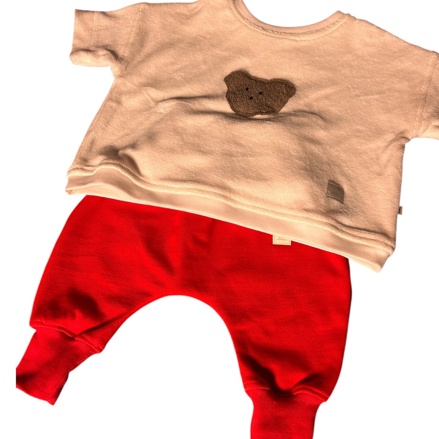 Sweat-Hose lang rot