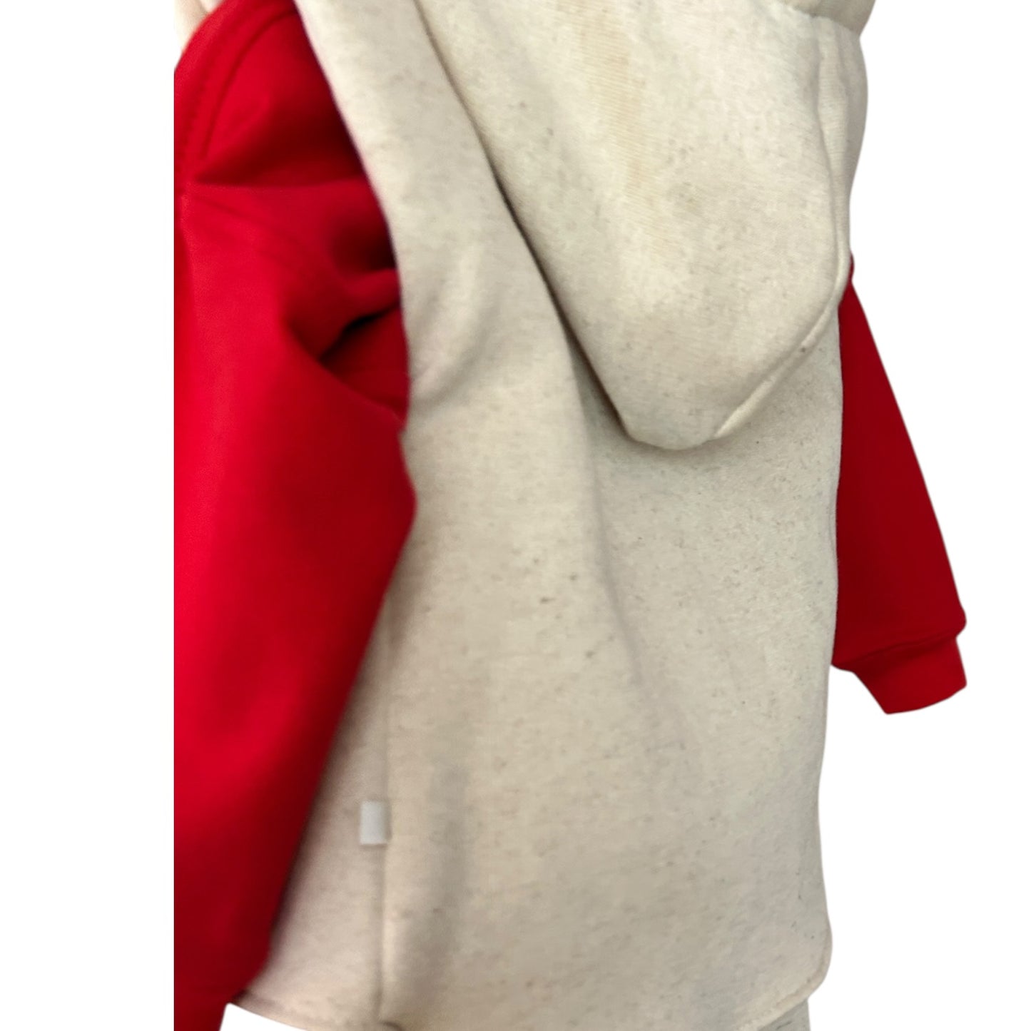 Sweat-Shirt French Terry „Super Cute“ rot
