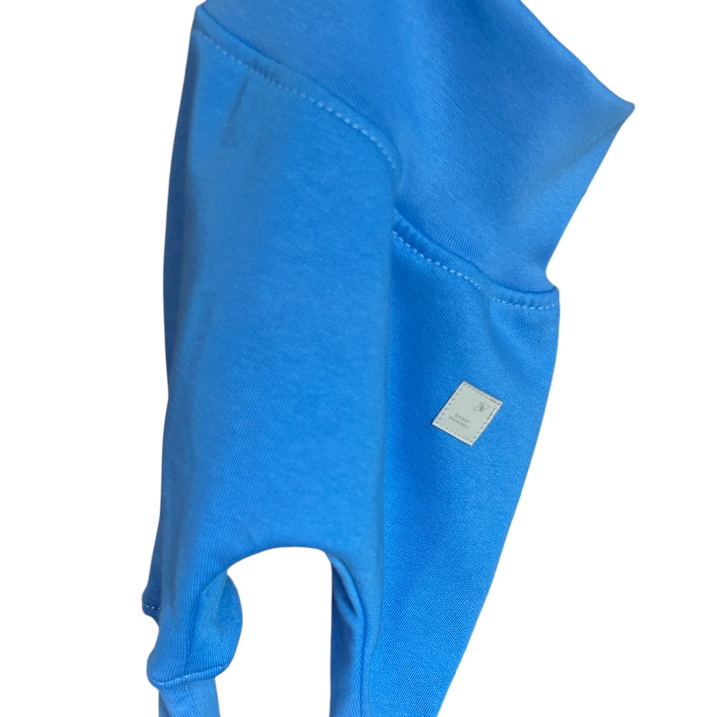 Sweat-Hose lang blau