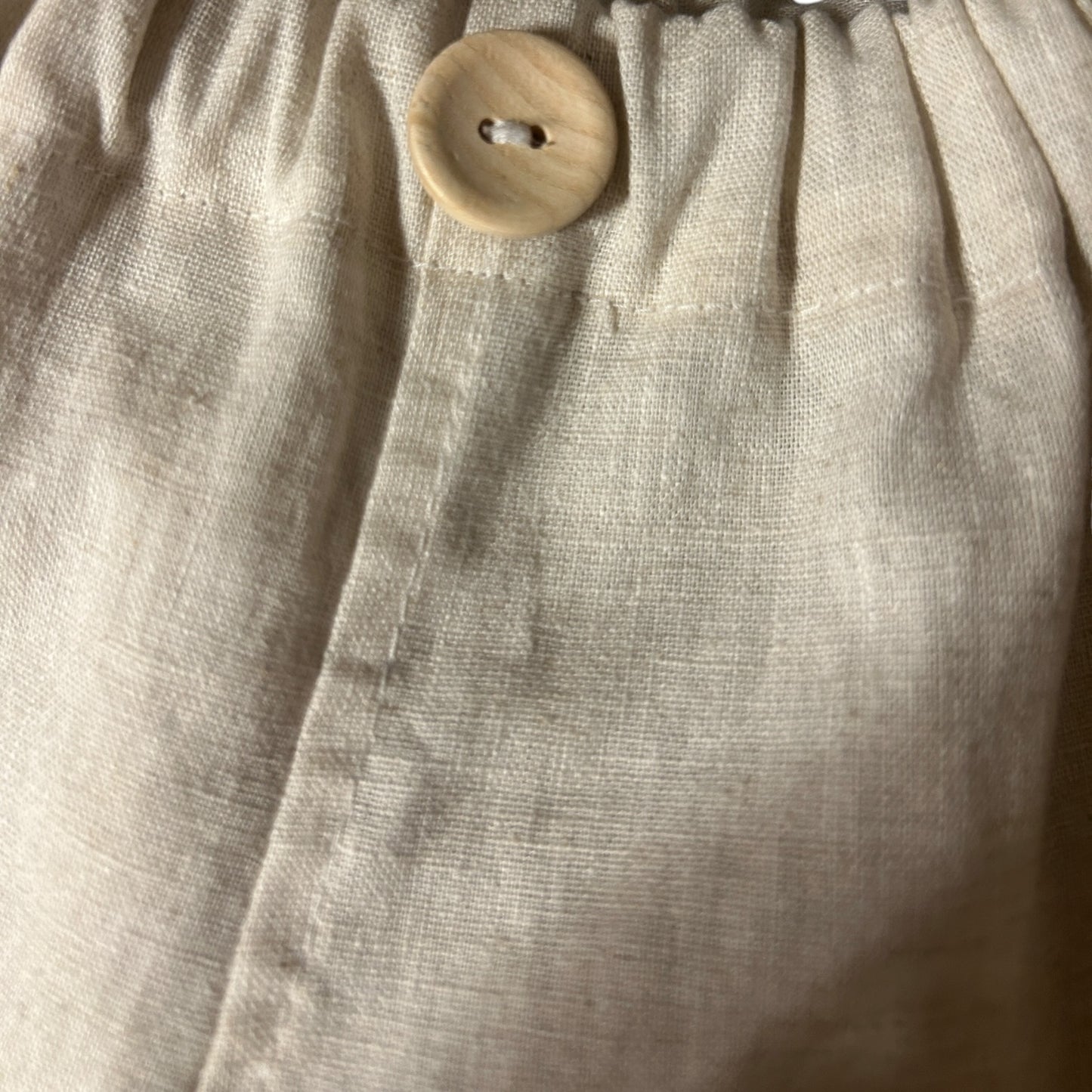 Sommerleinen-Hose beige