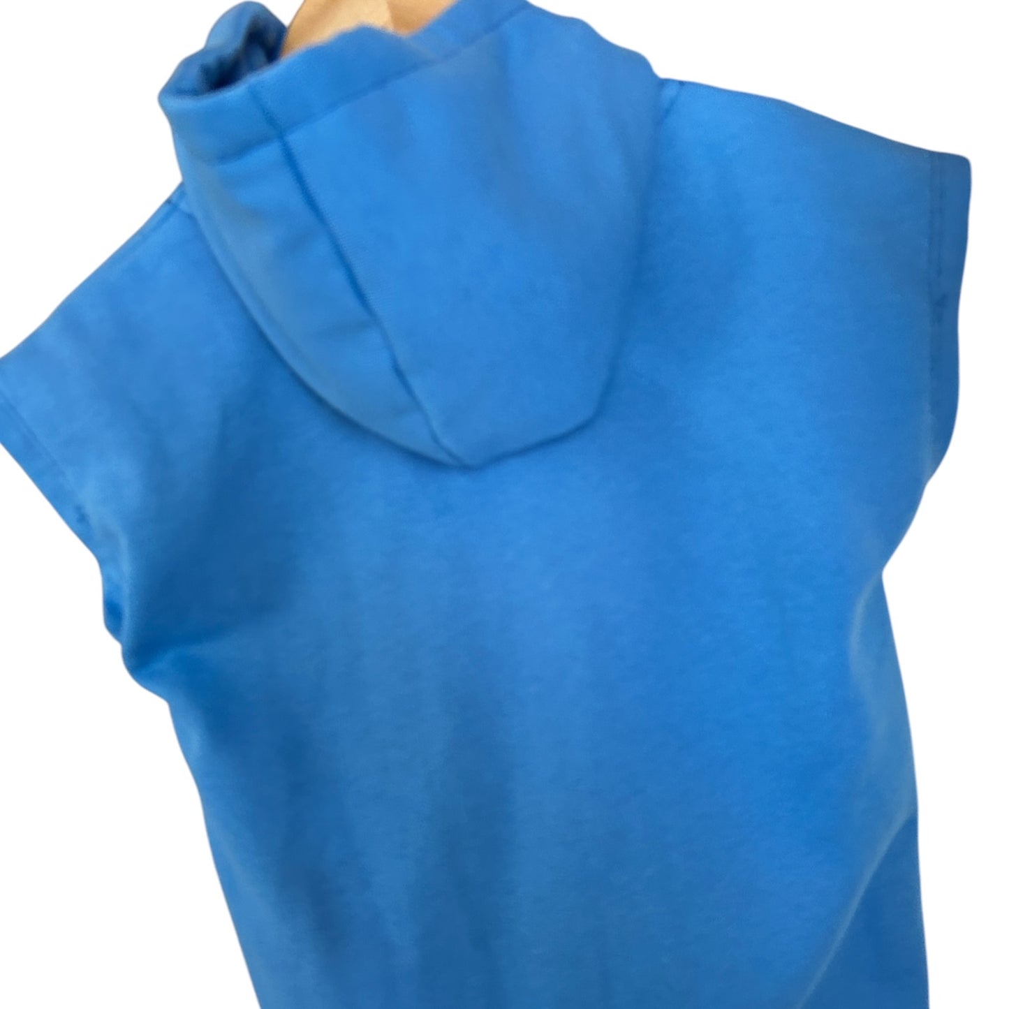 Kapuzen-Shirt Herz blau