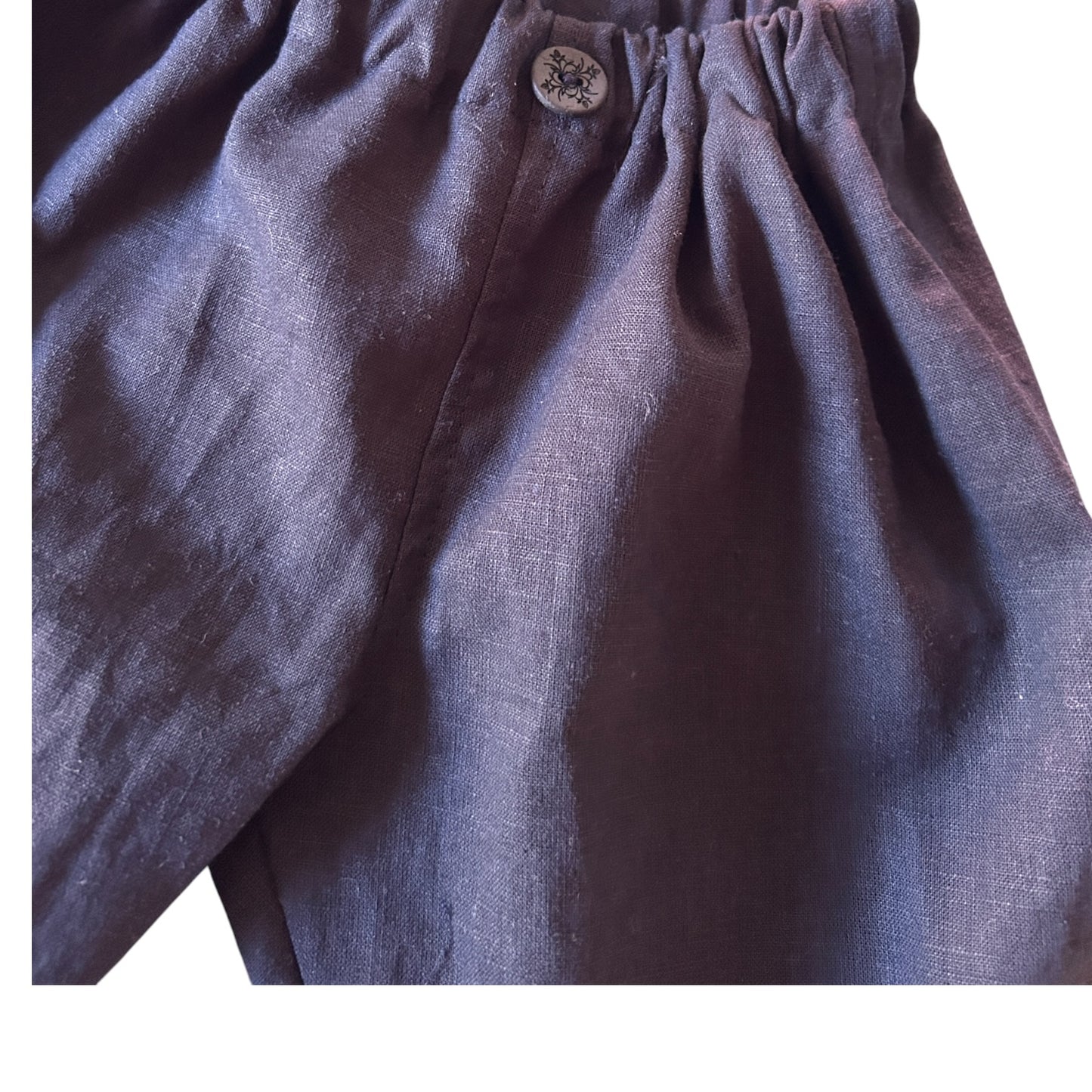 Sommerleinen-Hose navy